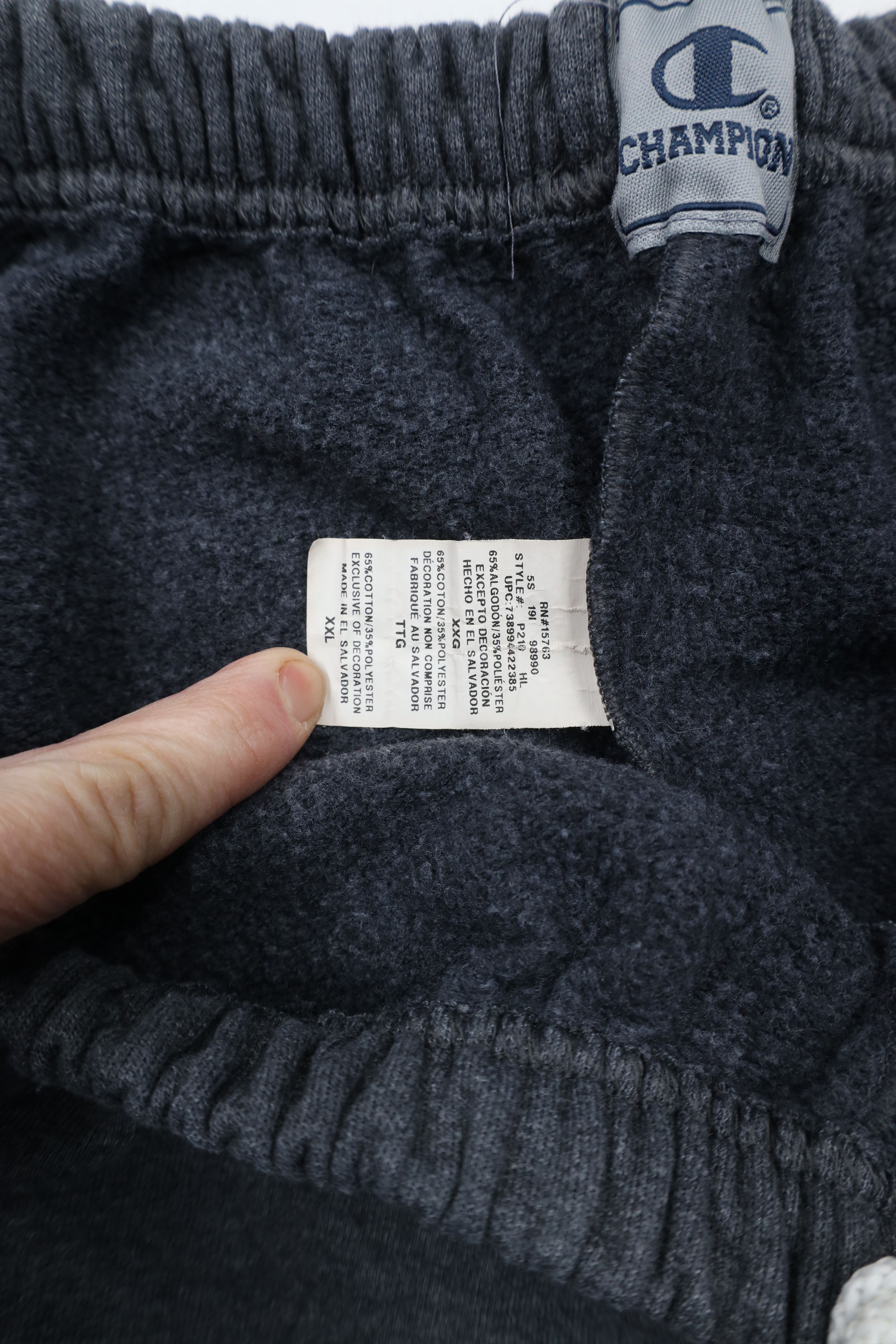 Champion × Vintage Vintage Y2K Champion Heavyweight Sweatpants Joggers Pants Size US 40 / EU 56 - 9 Thumbnail