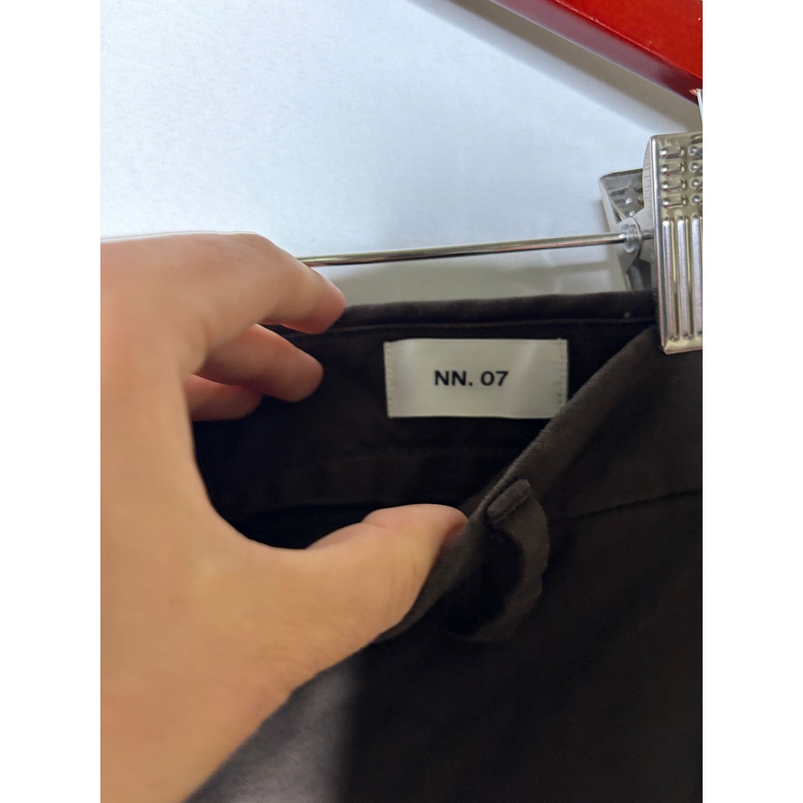 NN07 NN.07 No nationality Chocolate Brown Men pants 36x32 Size US 36 / EU 52 - 4 Thumbnail
