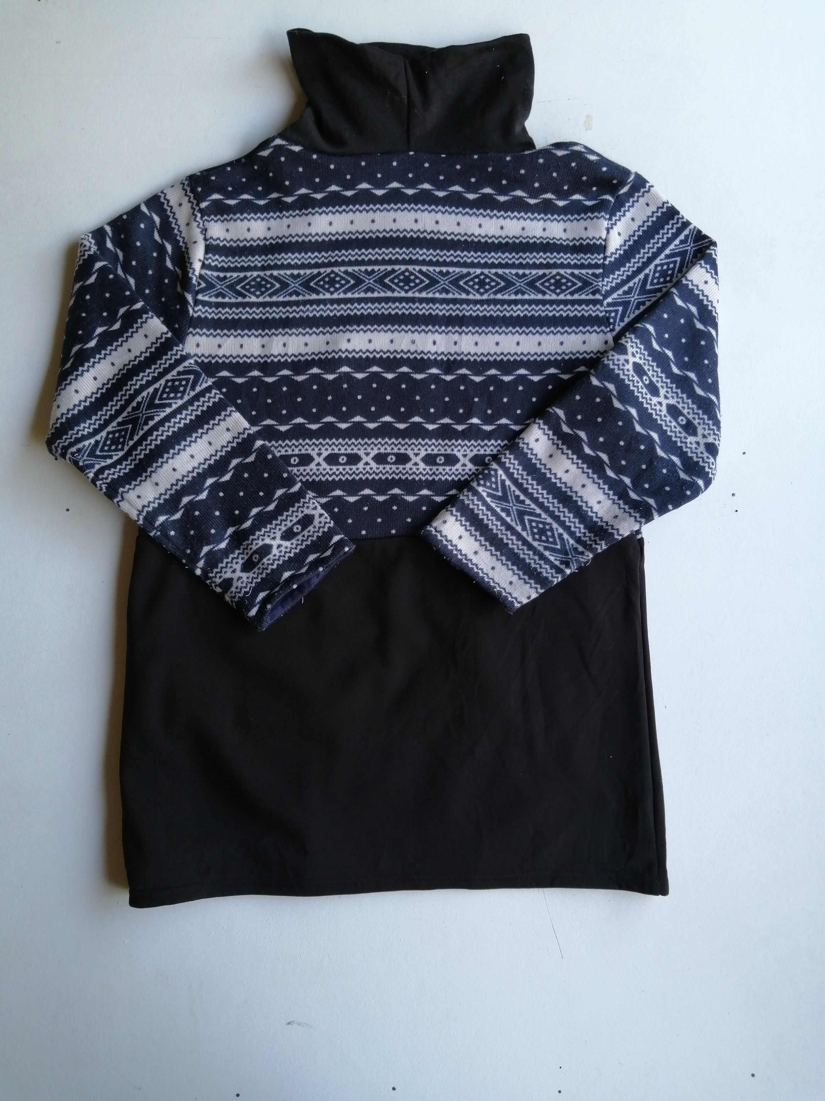 Designer Vintage Wendy Striped Turtle Neck Long Sleeve Size US L / EU 52-54 / 3 - 4 Thumbnail