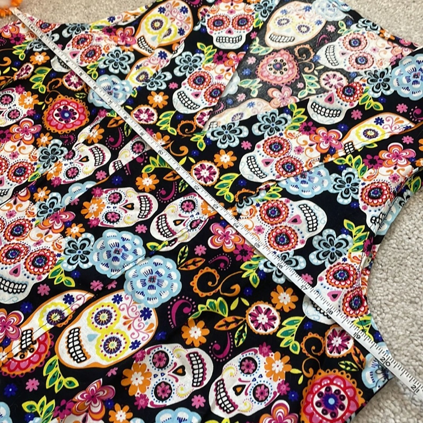 Other NWOT Colorful Skulls Open Vest Size S / US 4 / IT 40 - 6 Thumbnail