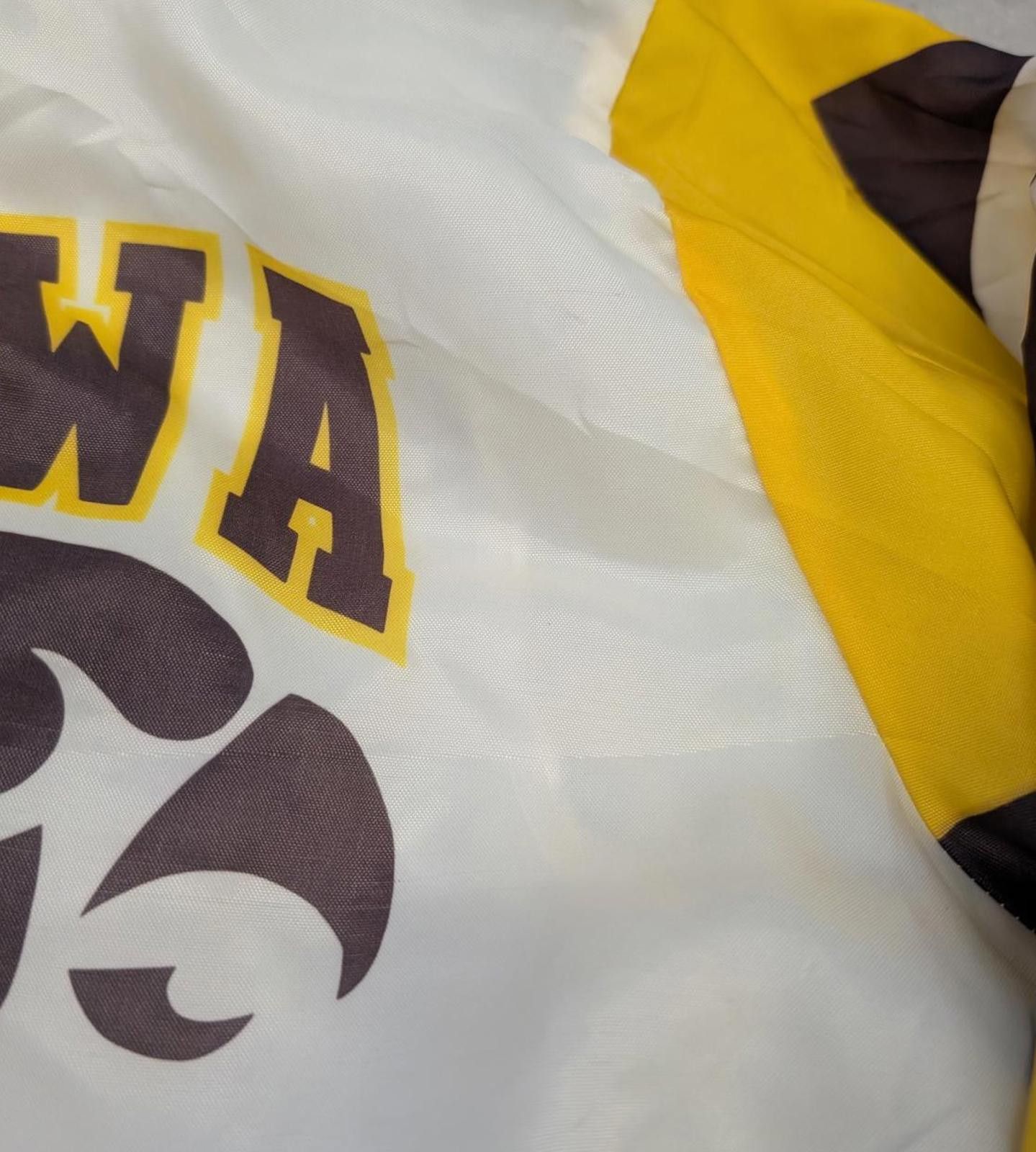 Chalk Line Rare Vintage 80s Iowa Hawkeyes Chalk Line USA Satin Jacket Size US XL / EU 56 / 4 - 7 Thumbnail