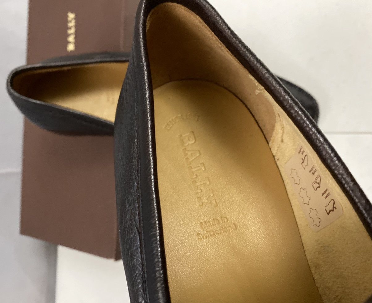 Bally Bally Dark Brown Deerskin Logo Buckled Strap Loafer 12 NIB Size US 12 / EU 45 - 2 Thumbnail