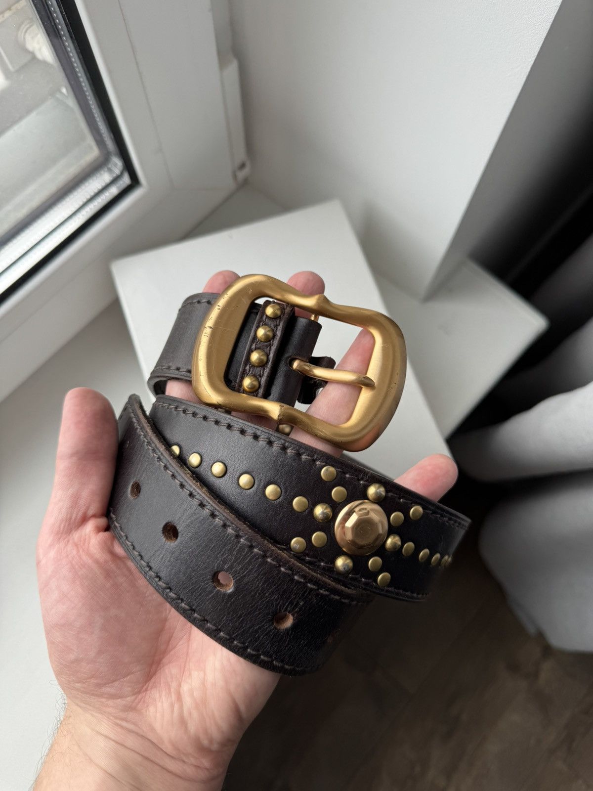 Prada Prada Brown Belt Size ONE SIZE - 4 Thumbnail