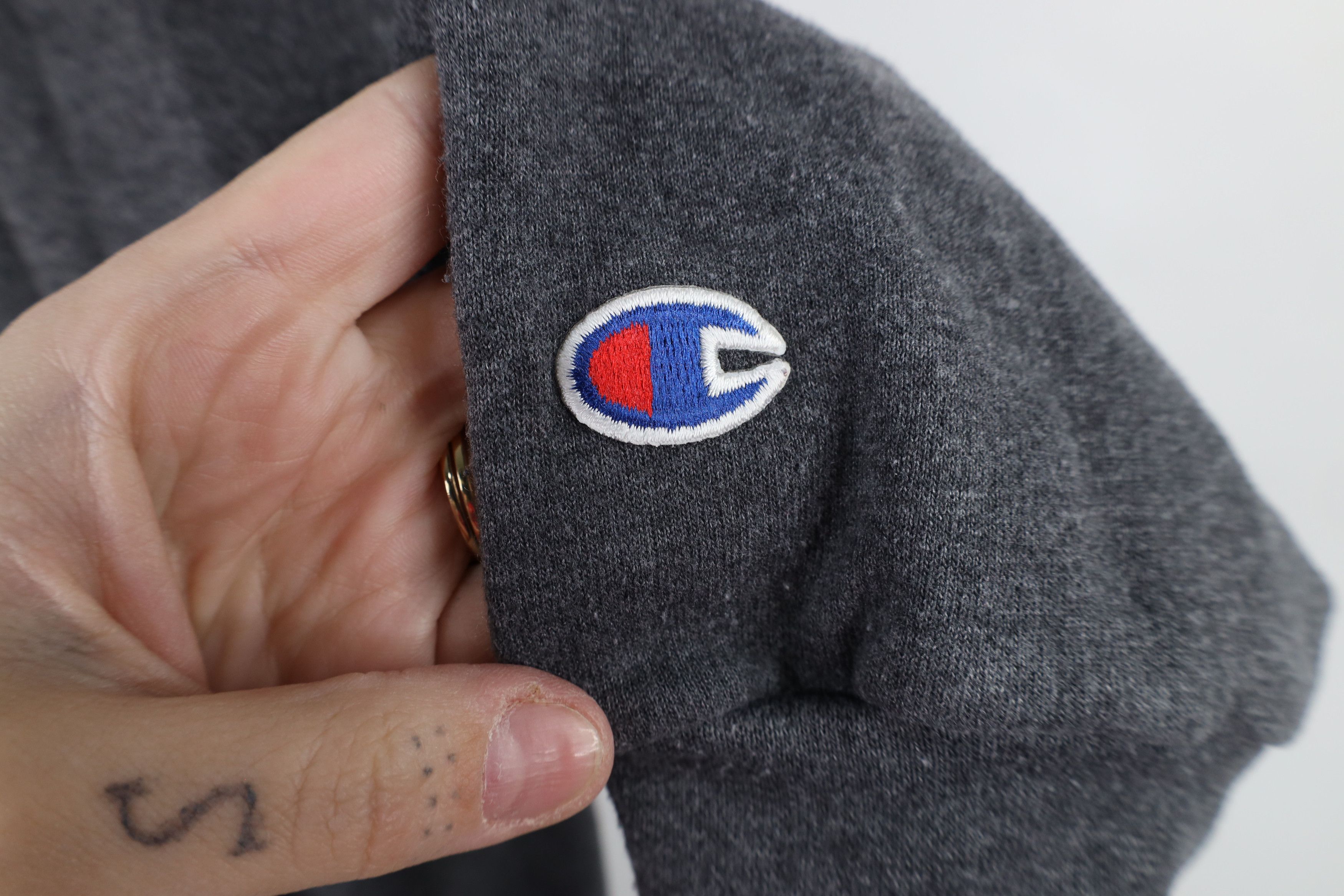 Champion × Vintage Vintage Champion Reflective University of Michigan Hoodie Size S / US 4 / IT 40 - 4 Thumbnail