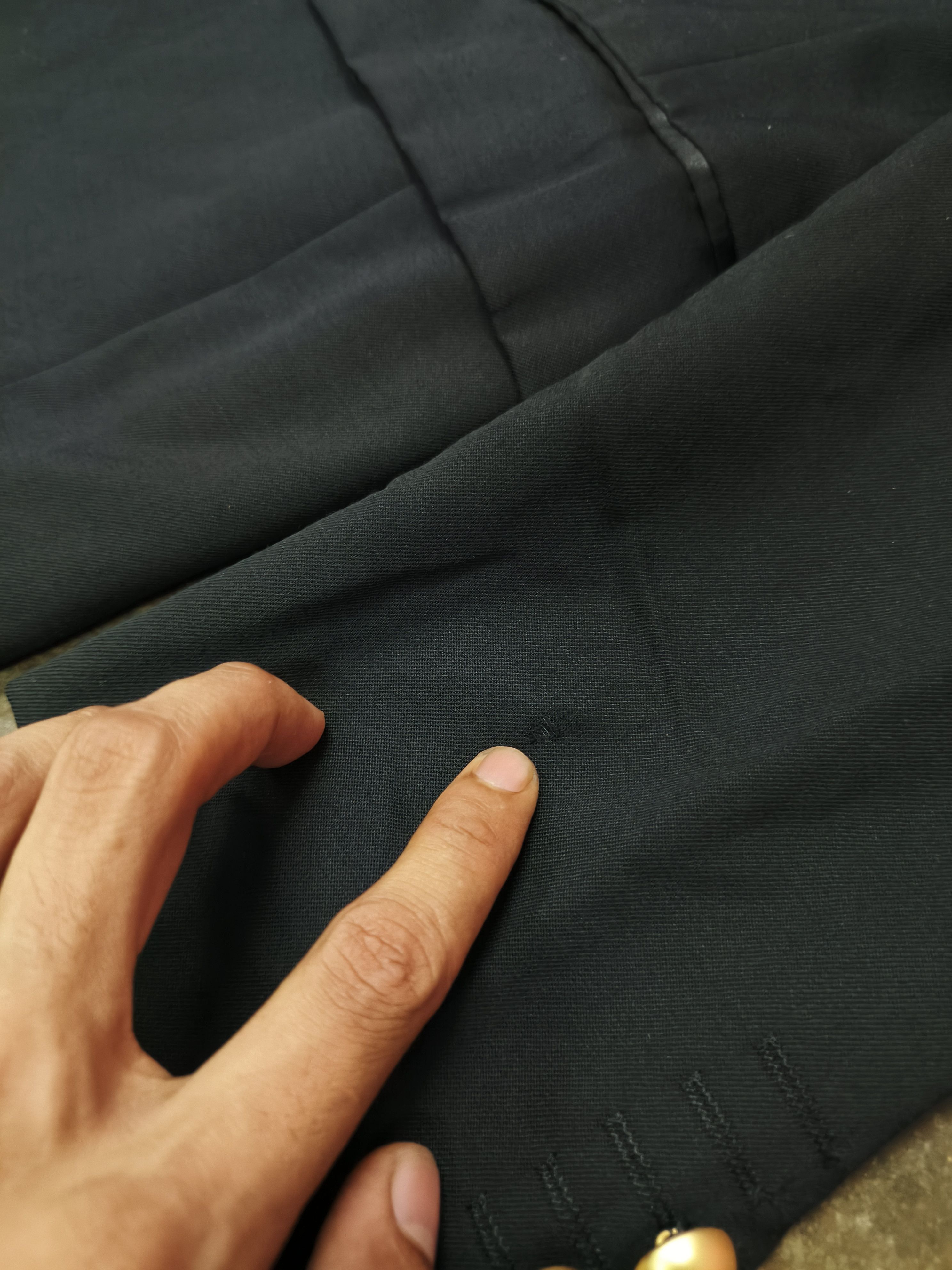 Burberry BURBERRY BLACK LABEL SUPER 100'S BLACK BLAZER JACKET Size 38R - 5 Thumbnail