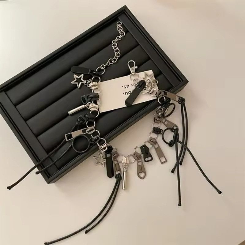 Jewelry Cyber Punk Zipper Necklace Size ONE SIZE - 4 Thumbnail