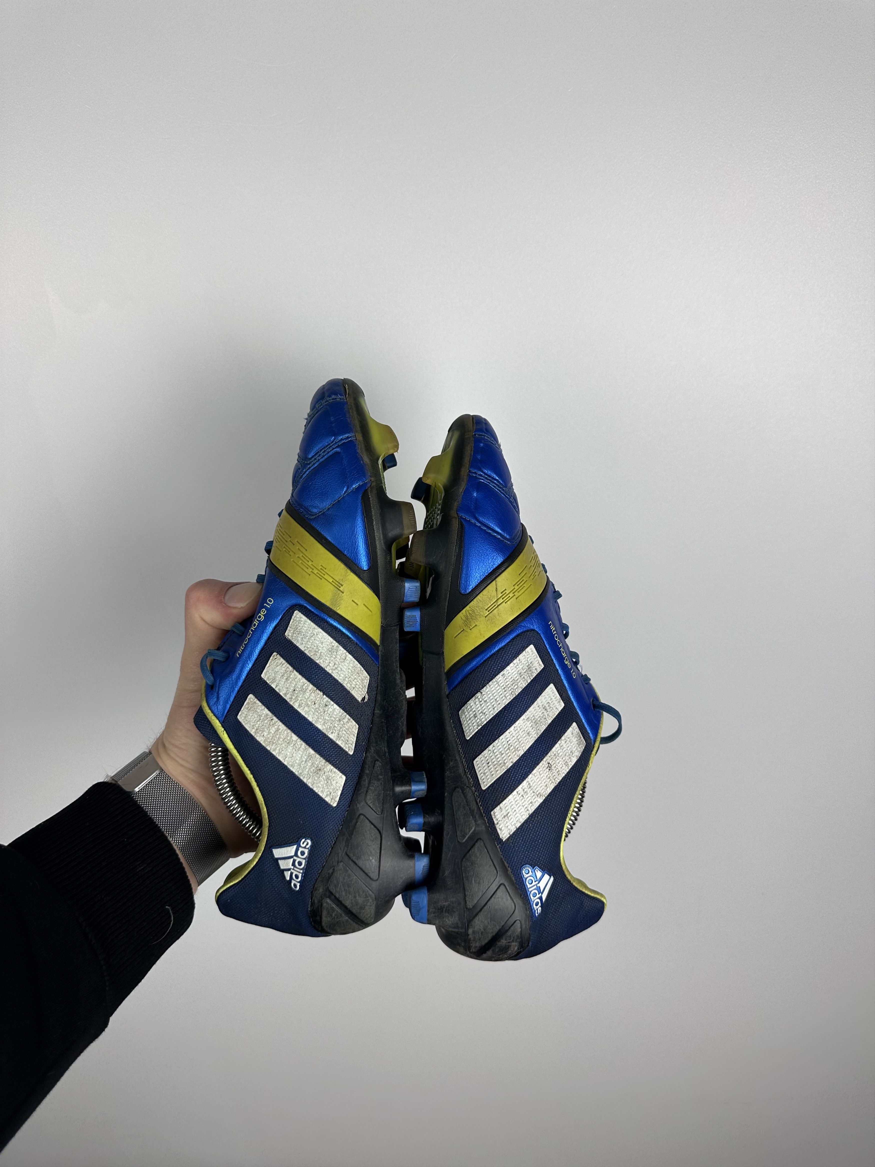 Adidas Adidas Nitrocharge 1. 0 FG Q33665 Soccer Boots Cleats Size US 7 / EU 40 - 6 Thumbnail