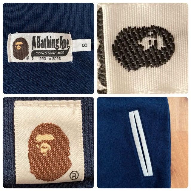 Bape BAPE Milo Sweat Varsity Jacket Navy a bathing ape NIGO Size US S / EU 44-46 / 1 - 7 Thumbnail
