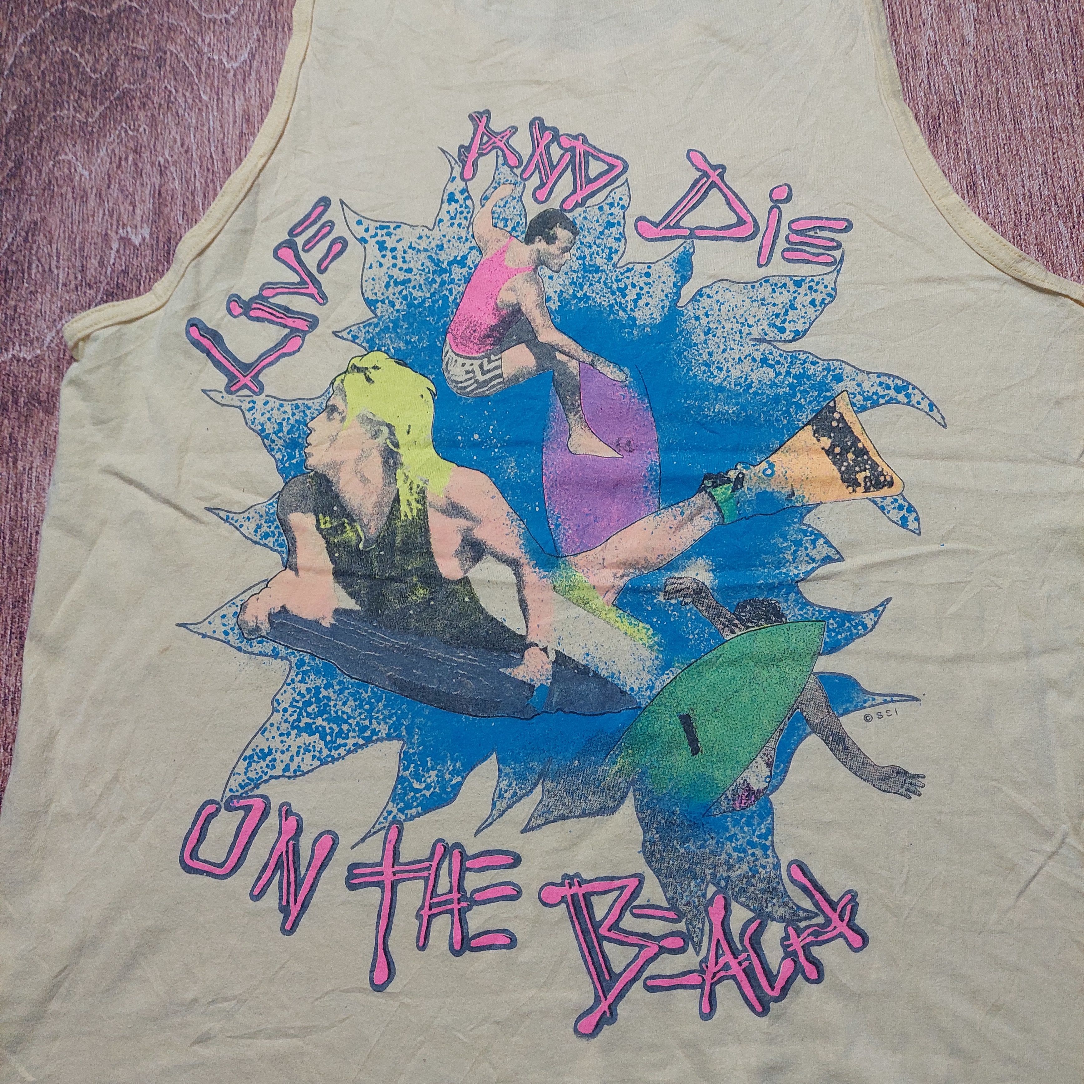 Vintage Vintage surf tanktop Size US L / EU 52-54 / 3 - 4 Thumbnail