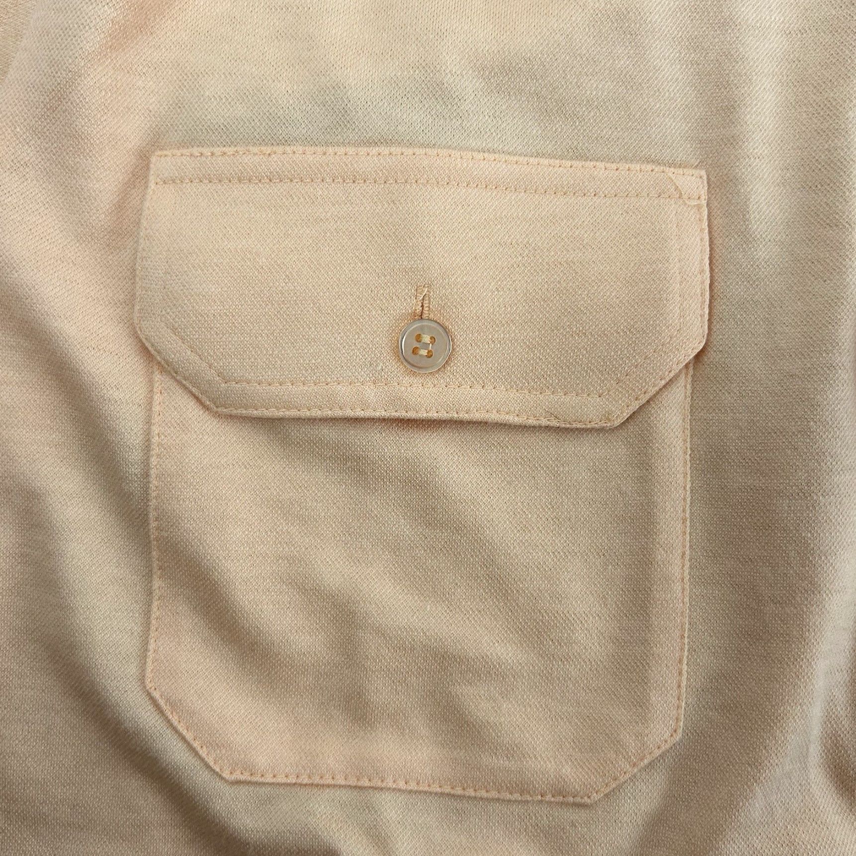 Vintage VTG Entonic Golf Polo Mens Large Orange Peach Minot Country Club 70s 80s Size US L / EU 52-54 / 3 - 7 Thumbnail