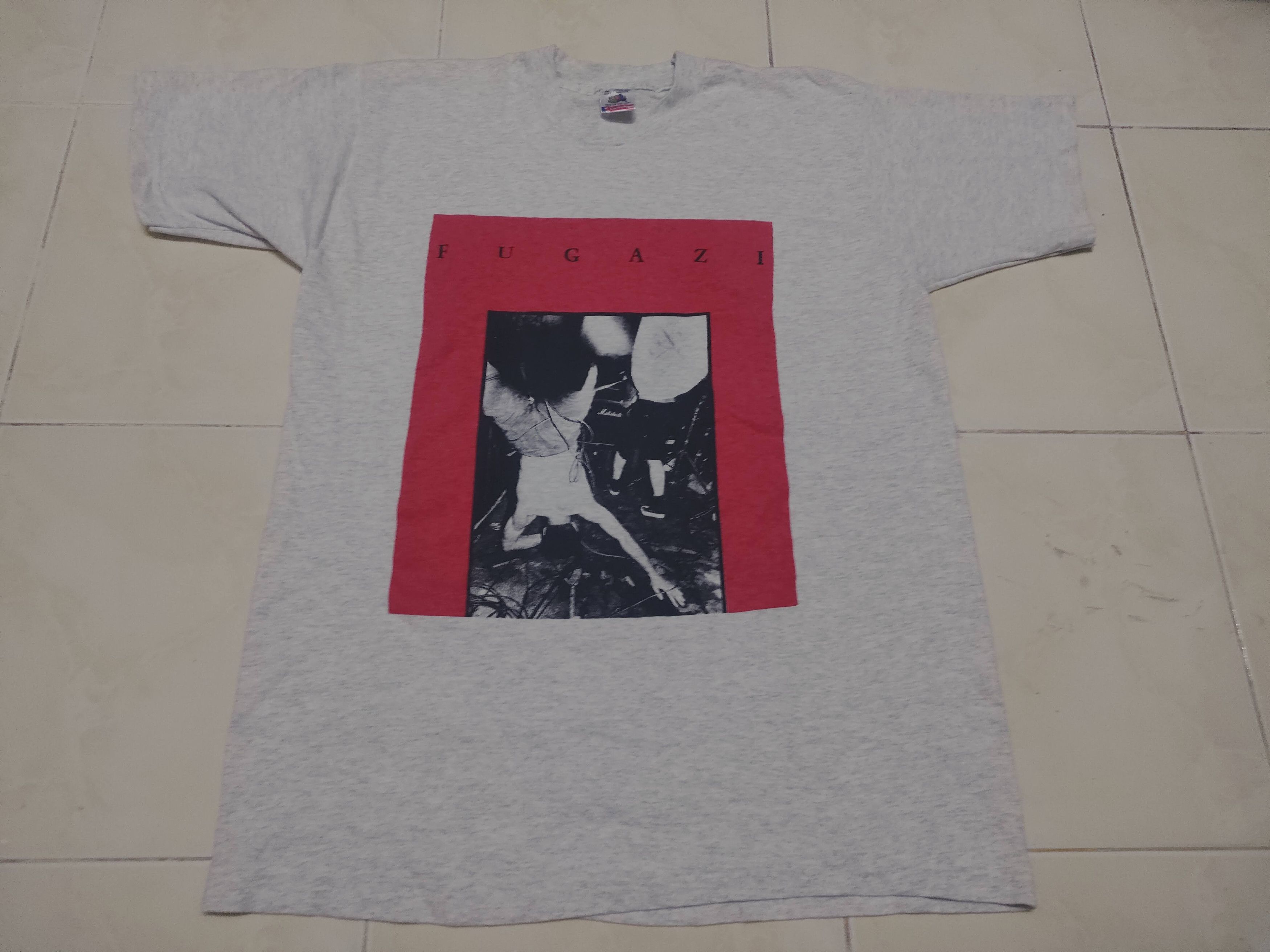 Band Tees × Vintage Vintage 90's Fugazi Music Punk Rock Tee Size US M / EU 48-50 / 2 - 1 Thumbnail