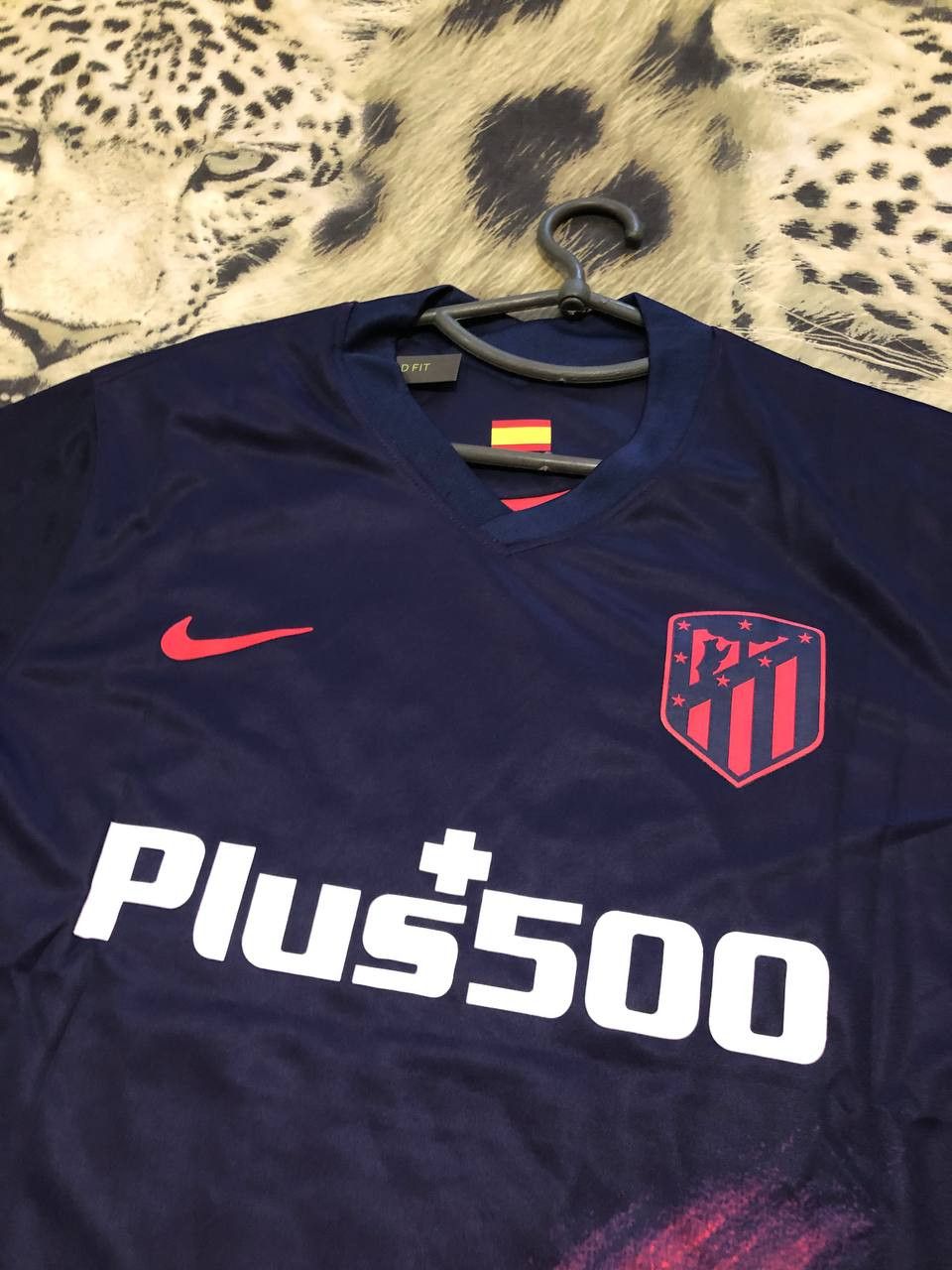 Nike ATLETICO MADRID FOOTBALL SHIRT SOCCER JERSEY NIKE Size US L / EU 52-54 / 3 - 12 Thumbnail