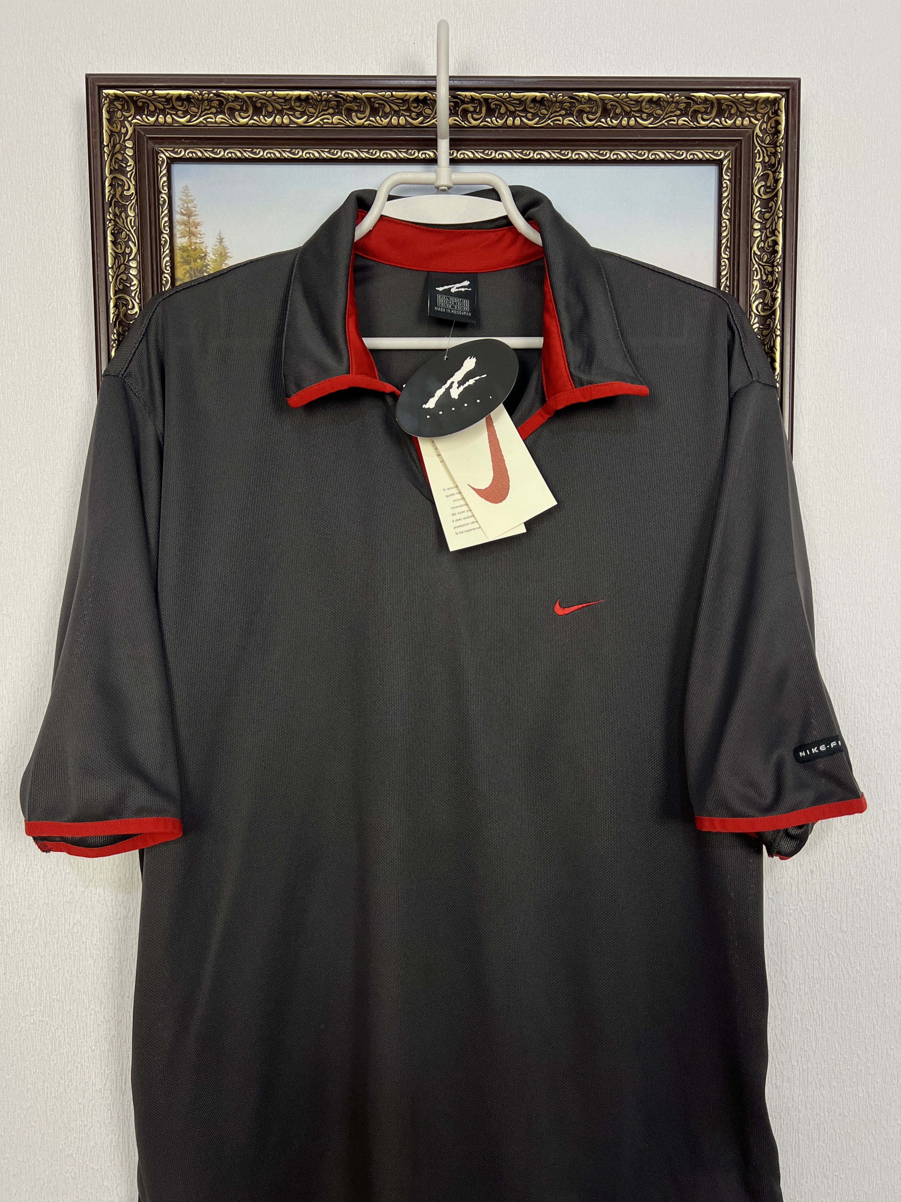 Nike Nike Challenge Court Agassi Tennis Trikot Polo Shirt Jersey Size US L / EU 52-54 / 3 - 2 Thumbnail