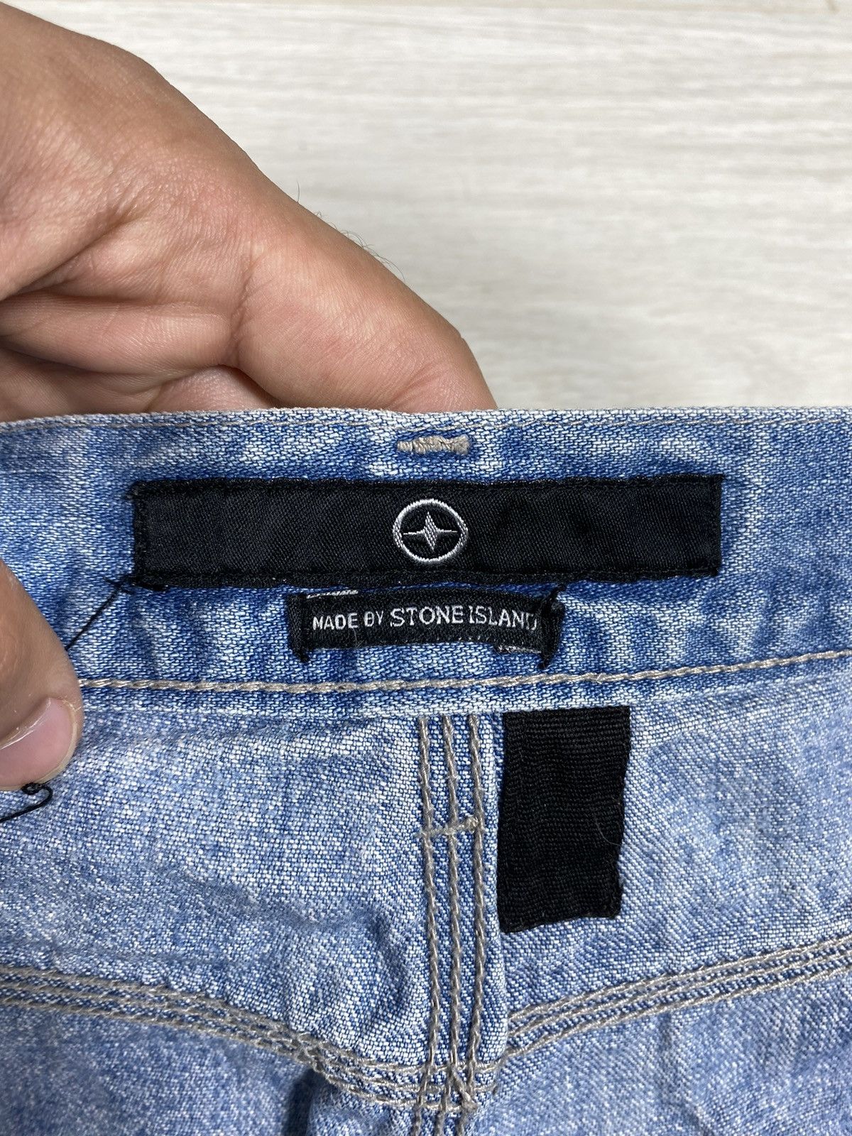 Stone Island × Vintage Stone Island Denims Jeans Pants Size US 36 / EU 52 - 12 Thumbnail