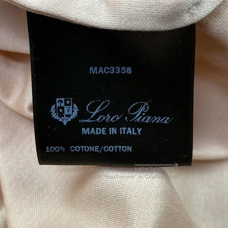 Loro Piana Loro Piana Light Pink Badge Embroidered Round Neck Short S Size M / US 6-8 / IT 42-44 - 5 Thumbnail