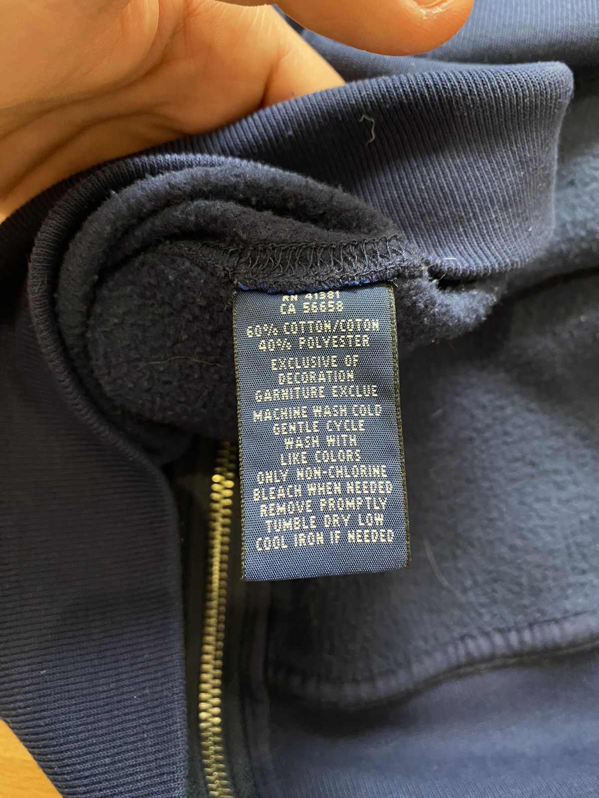 Ralph Lauren Ralph Lauren Big Pony Zip Up Hoodie Sweater/jacket Size L Size L / US 10 / IT 46 - 5 Thumbnail