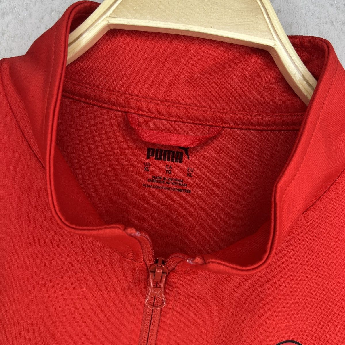 Puma Puma AC Milan Tracksuit Jacket Sweatshirt Zip Trenning Red Size US XL / EU 56 / 4 - 5 Thumbnail