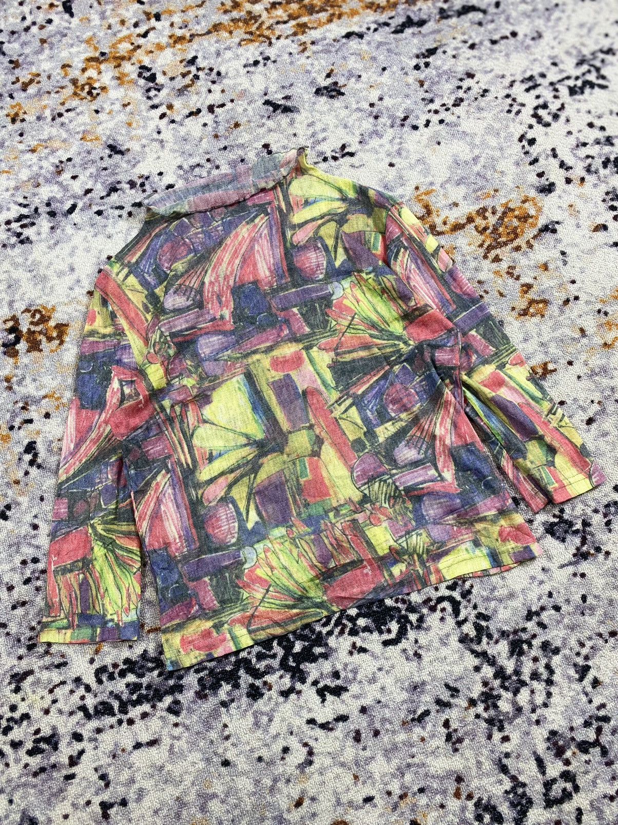 Rare Mire-ru Mesh Art Longsleeve ghoticpunk style