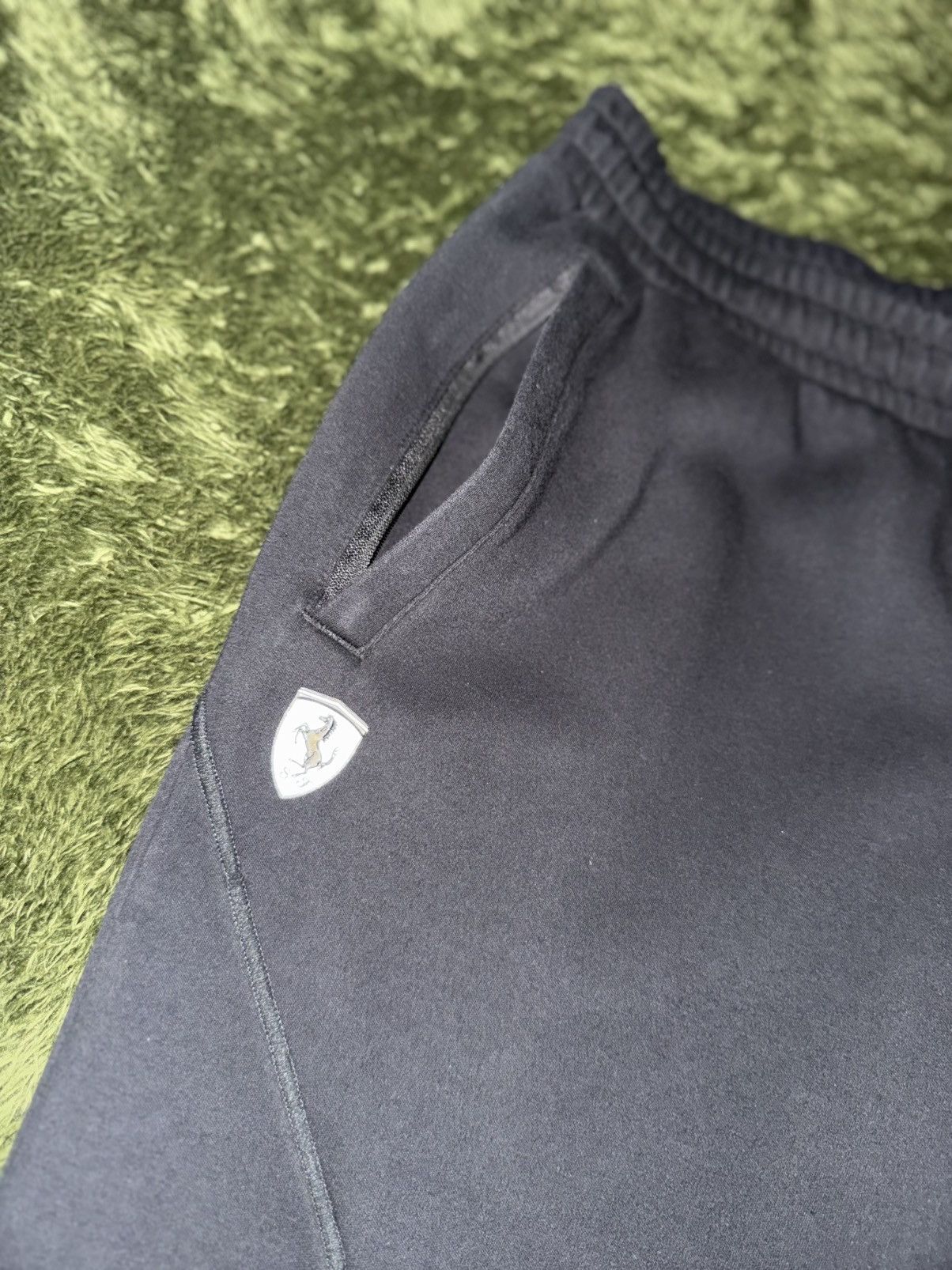 Ferrari × Puma [L] Puma x Ferrari F1 Training Sweatpants Black Size US 36 / EU 52 - 4 Thumbnail