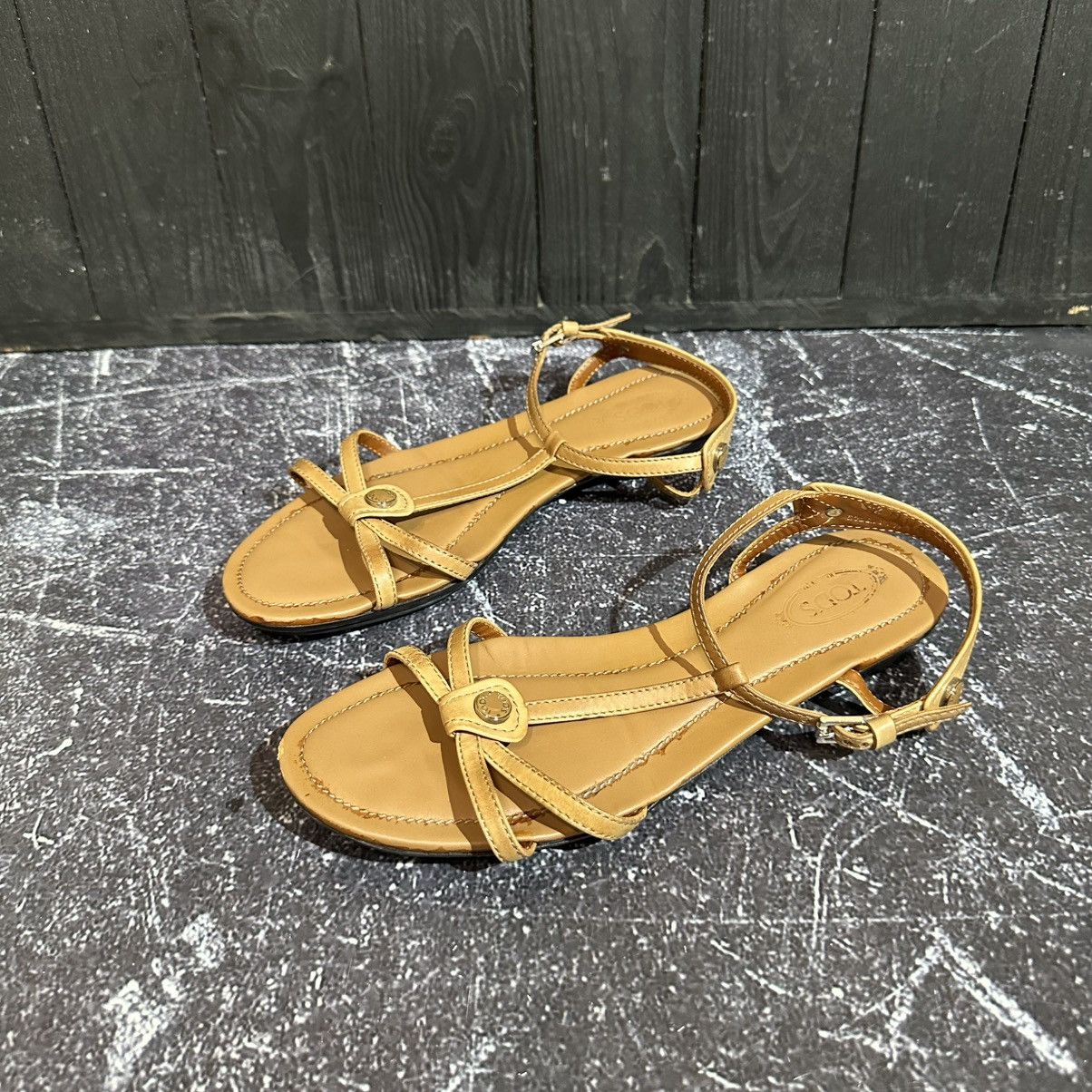 Tod's TOD’S - Women’s Leather Sandals Size 38 Size US 8 / IT 38 - 5 Thumbnail