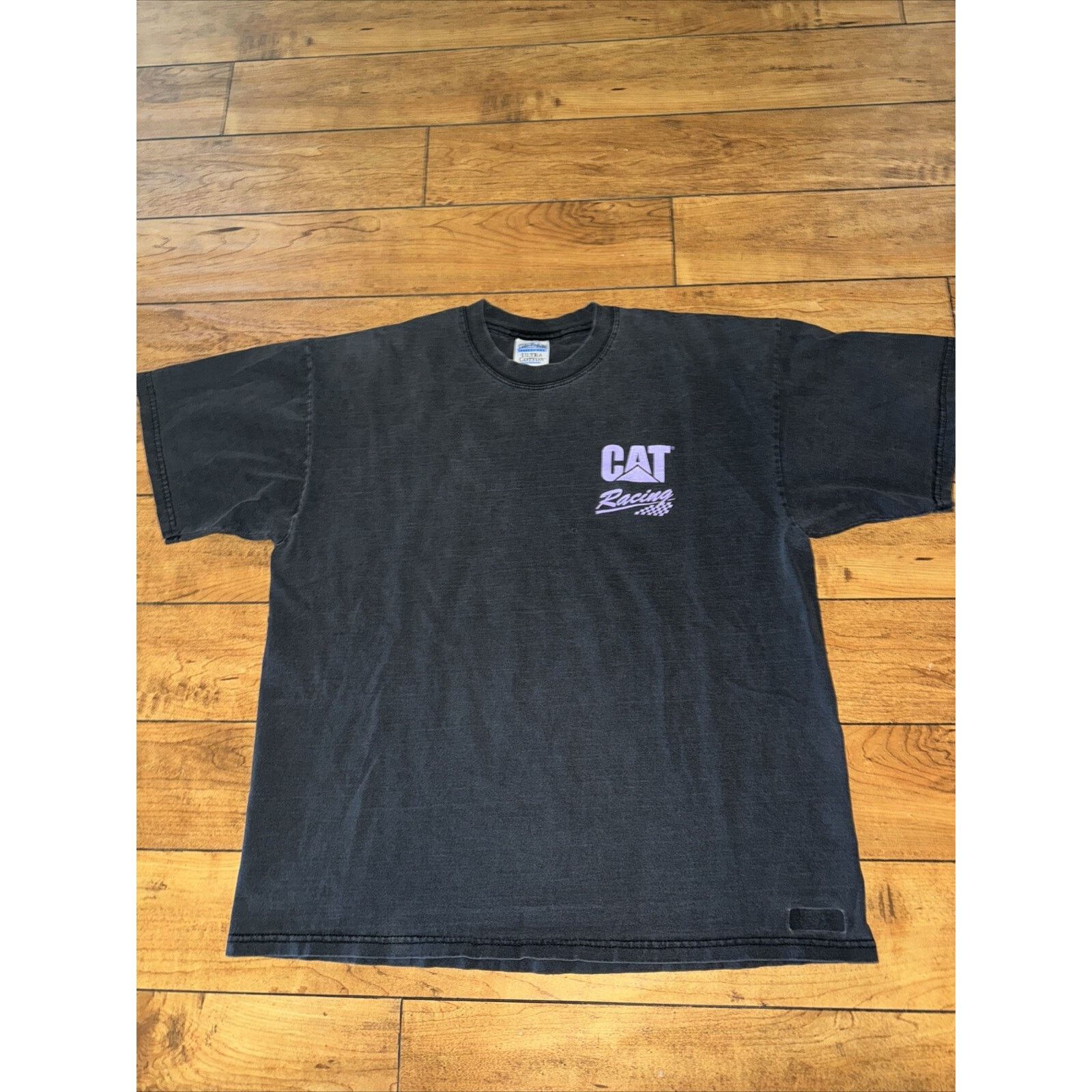 Gildan × NASCAR × Vintage Vintage Ward Burdon NASCAR T-Shirt Black XL 23x27 Cat Racing Size US XL / EU 56 / 4 - 2 Thumbnail