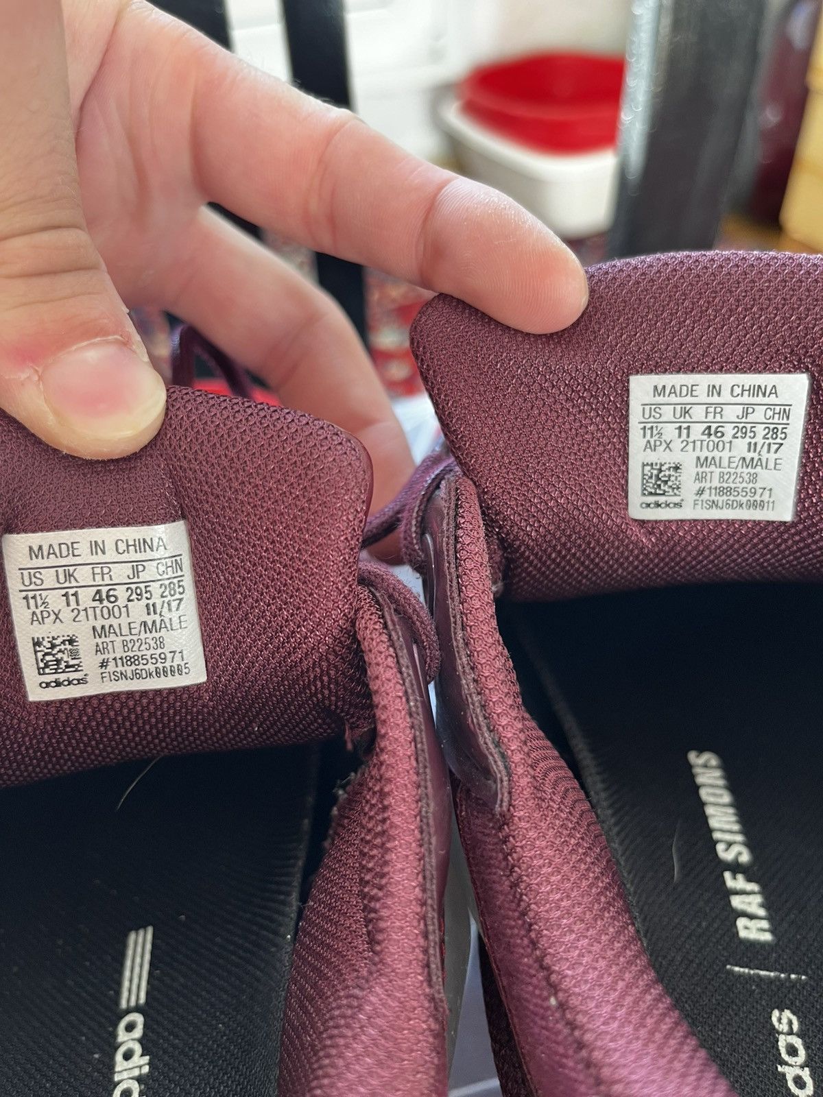 Adidas × Raf Simons Adidas Ozweego by Raf Simons Size US 11.5 / EU 44-45 - 6 Thumbnail