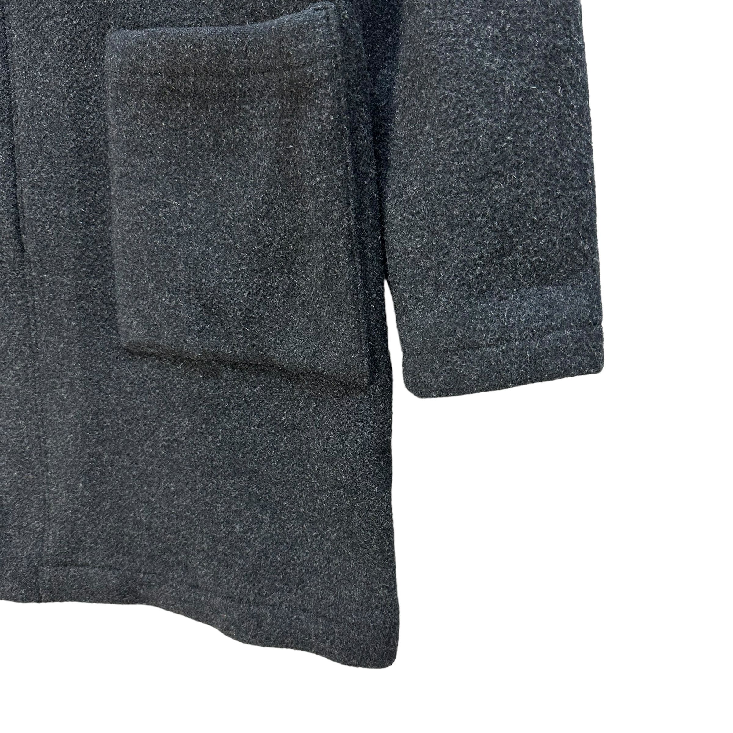 PPFM PPFM Wool Hooded Zipper Long Coat Jacket #A20-0472 Size US M / EU 48-50 / 2 - 5 Thumbnail