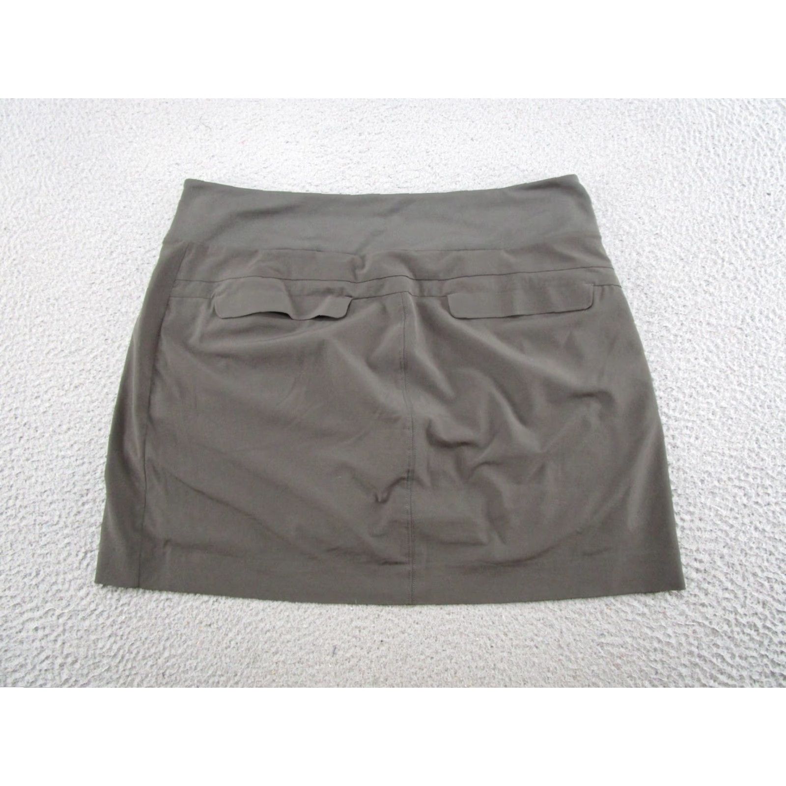 Athleta Athleta Soho Skort Featherweight Stretch Skirt Abalone Grey Size 14 Workout Athletic Activewear Skort Womens 14 Gray Spring Summer Fall Size 36" / US 14 / IT 50 - 7 Thumbnail