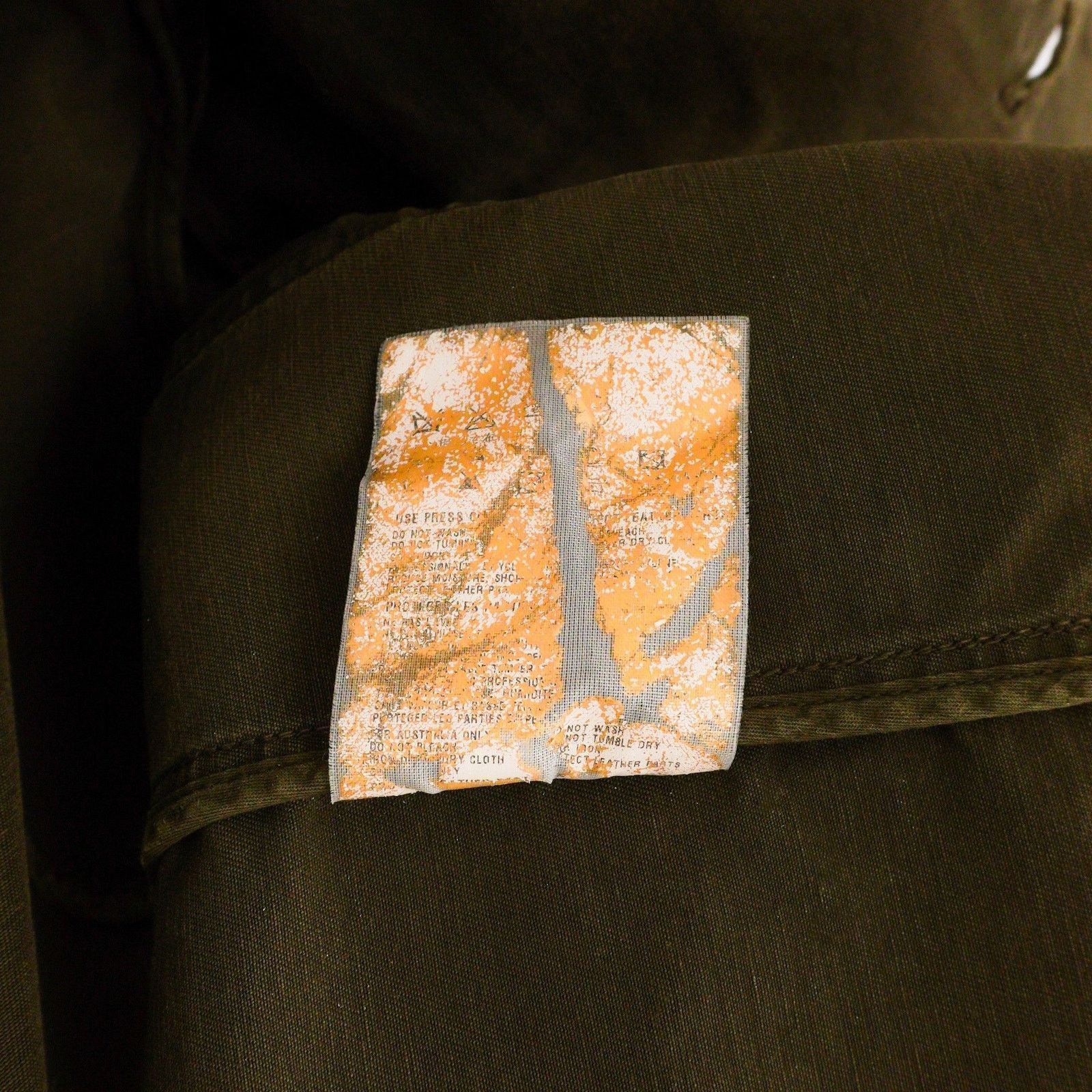 Prada Prada Linea Rossa SS06 Tab Logo Khaki Twill Work Jacket Size US M / EU 48-50 / 2 - 12 Thumbnail