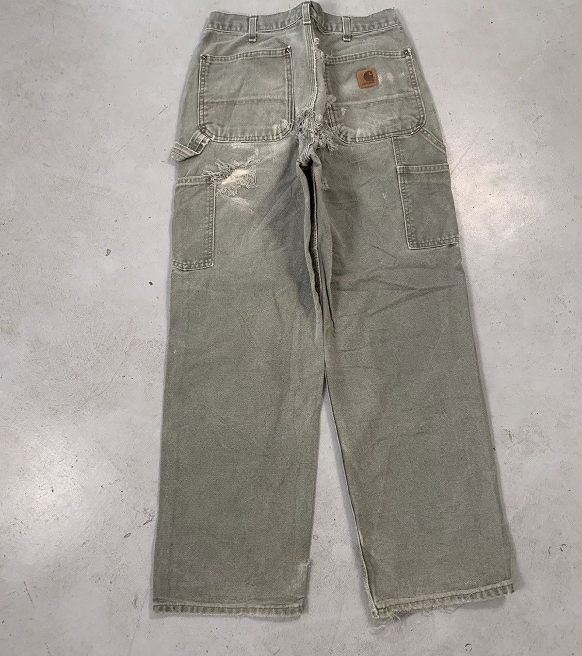 Carhartt Vintage carhartt double knee denim Size US 32 / EU 48 - 2 Thumbnail