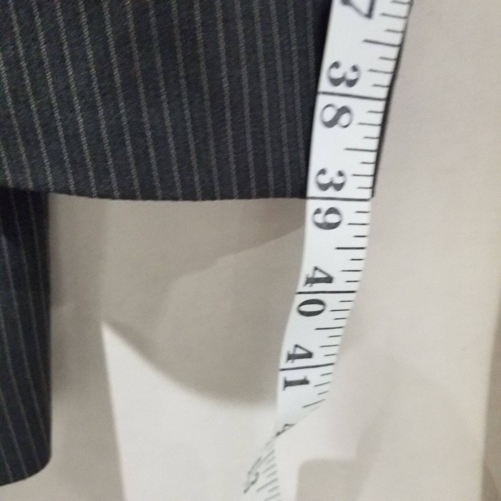 Austin Reed Austin Reed Suit Jacket 44L Mens Union Made in USA Striped Size 44L - 11 Thumbnail