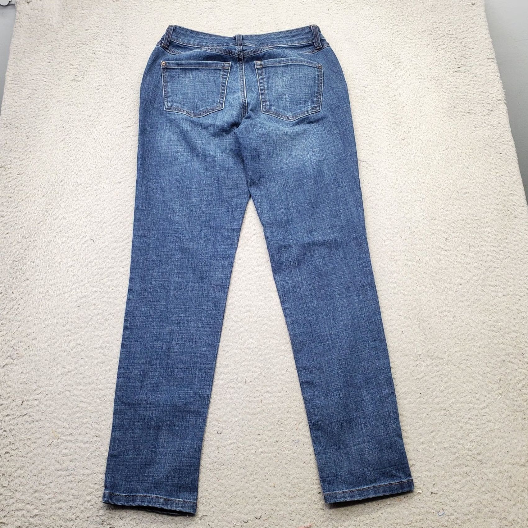 Vintage INC International Concepts Jeans Womens 2/26 Blue Denim Mid-Rise Straight Leg Denim Jeans Women 2/26 Blue Denim Mid-Rise Mens? Size 26" / US 2 / IT 38 - 2 Thumbnail