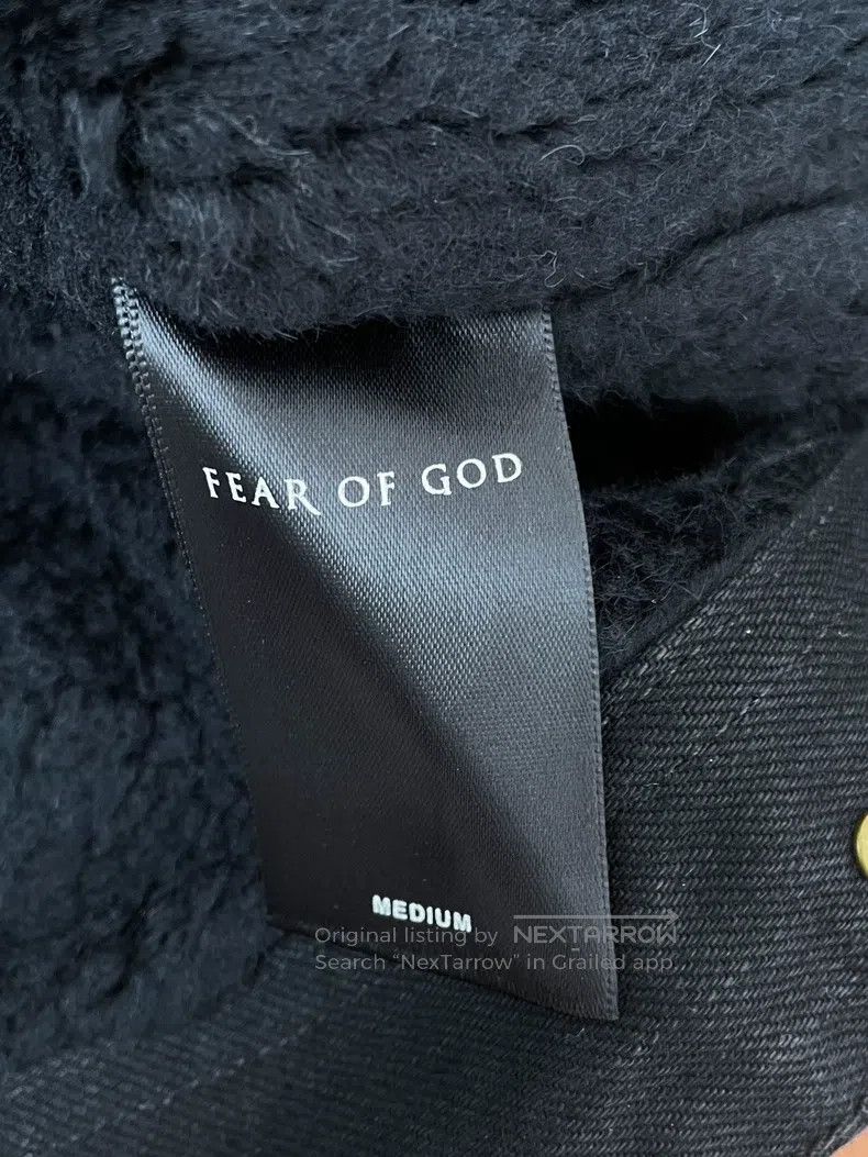 Fear of God Fear of God Heavy lambswool denim jacket Size US M / EU 48-50 / 2 - 4 Thumbnail