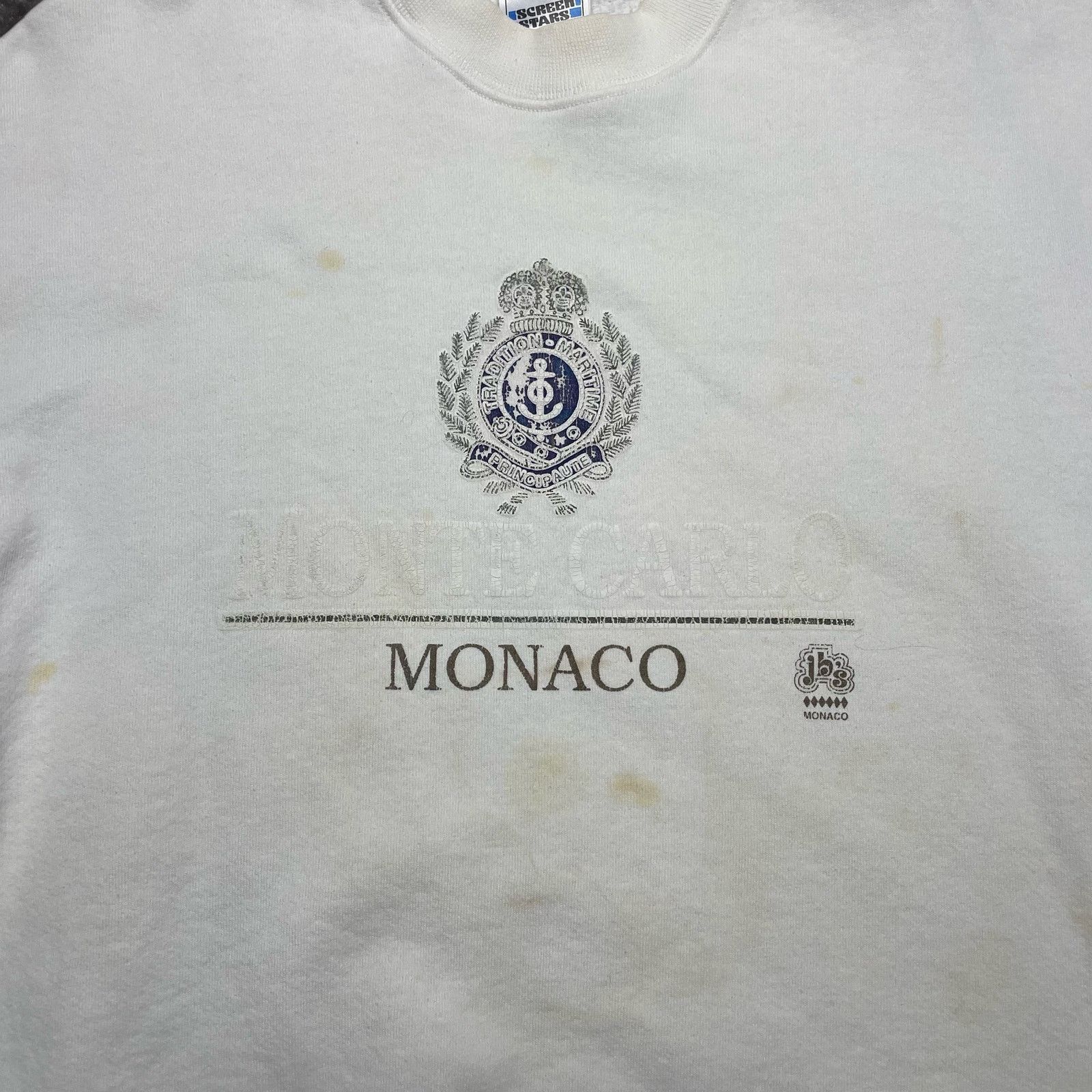 Fruit Of The Loom Monaco Monte Carlo Sweatshirt Size XL / US 12-14 / IT 48-50 - 4 Thumbnail