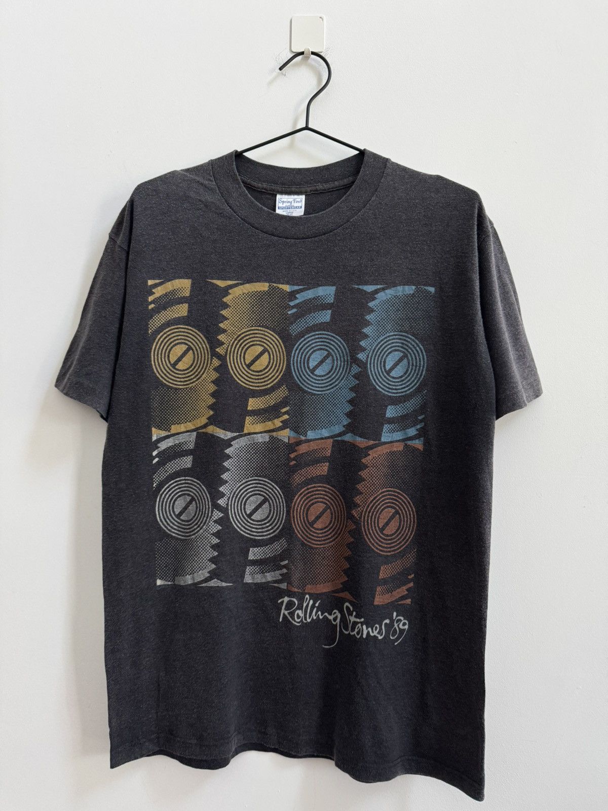 Vintage Vintage Rolling Stones ‘89 The North American Tour T-Shirt Size US L / EU 52-54 / 3 - 1 Thumbnail