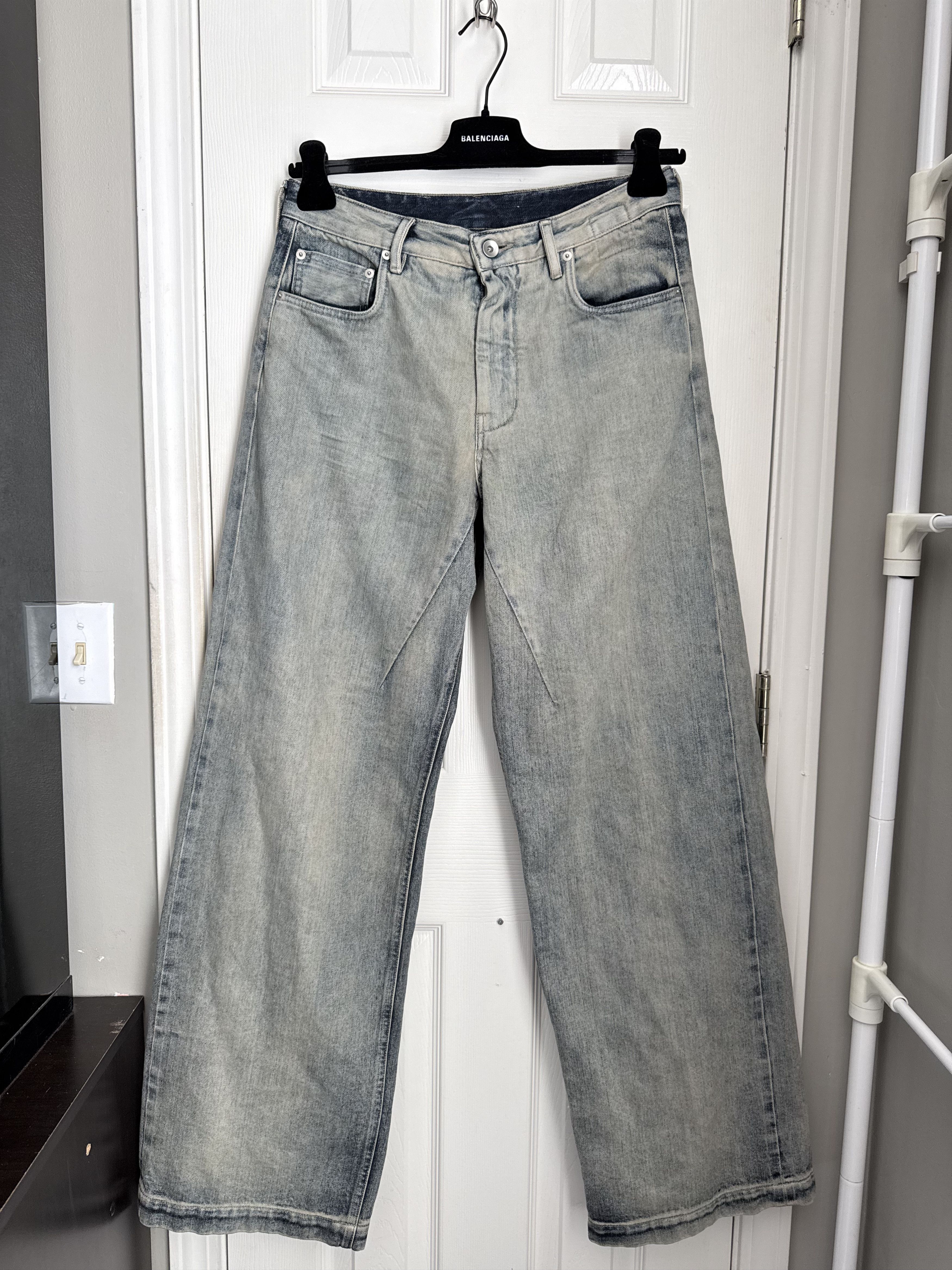 Rick Owens Drkshdw Rick Owens Geth Denim Sky Size US 30 / EU 46 - 1 Thumbnail