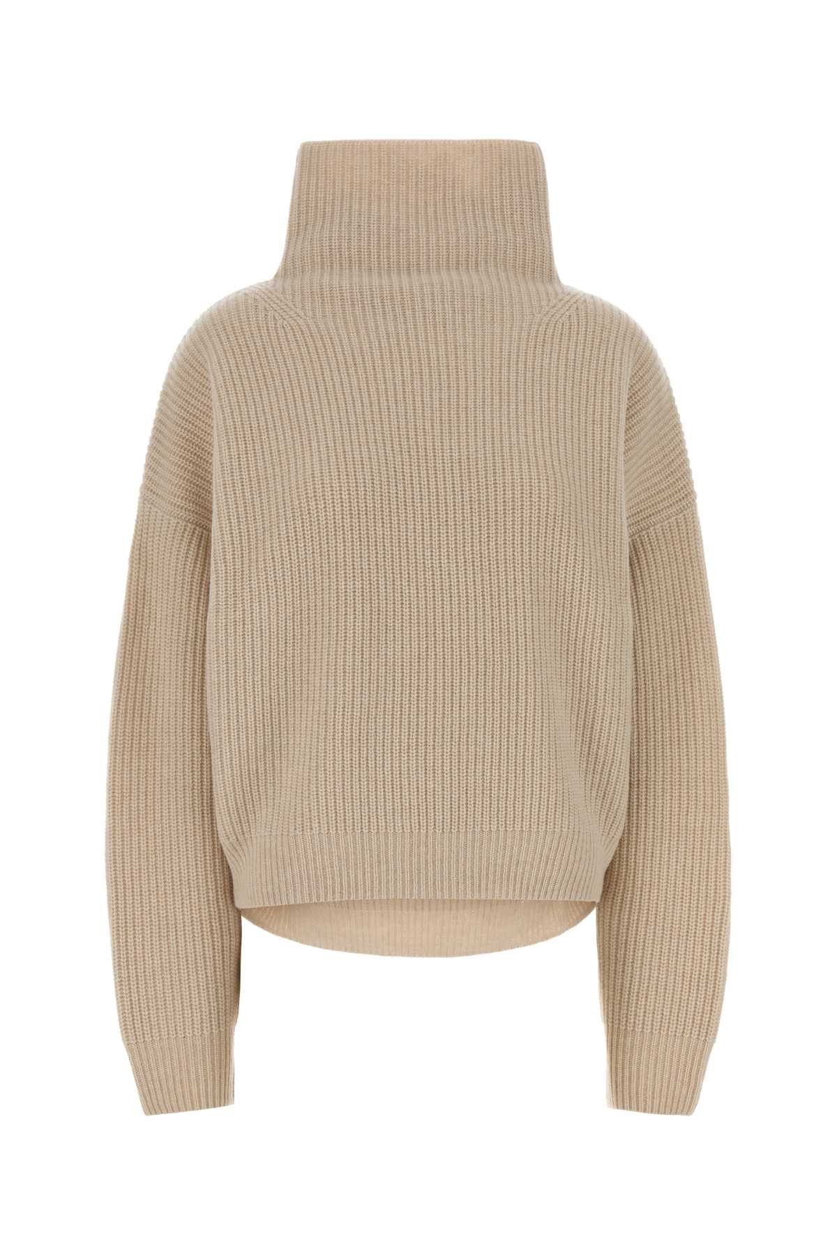 Ivory Wool Blend Oversize Brooke Sweater