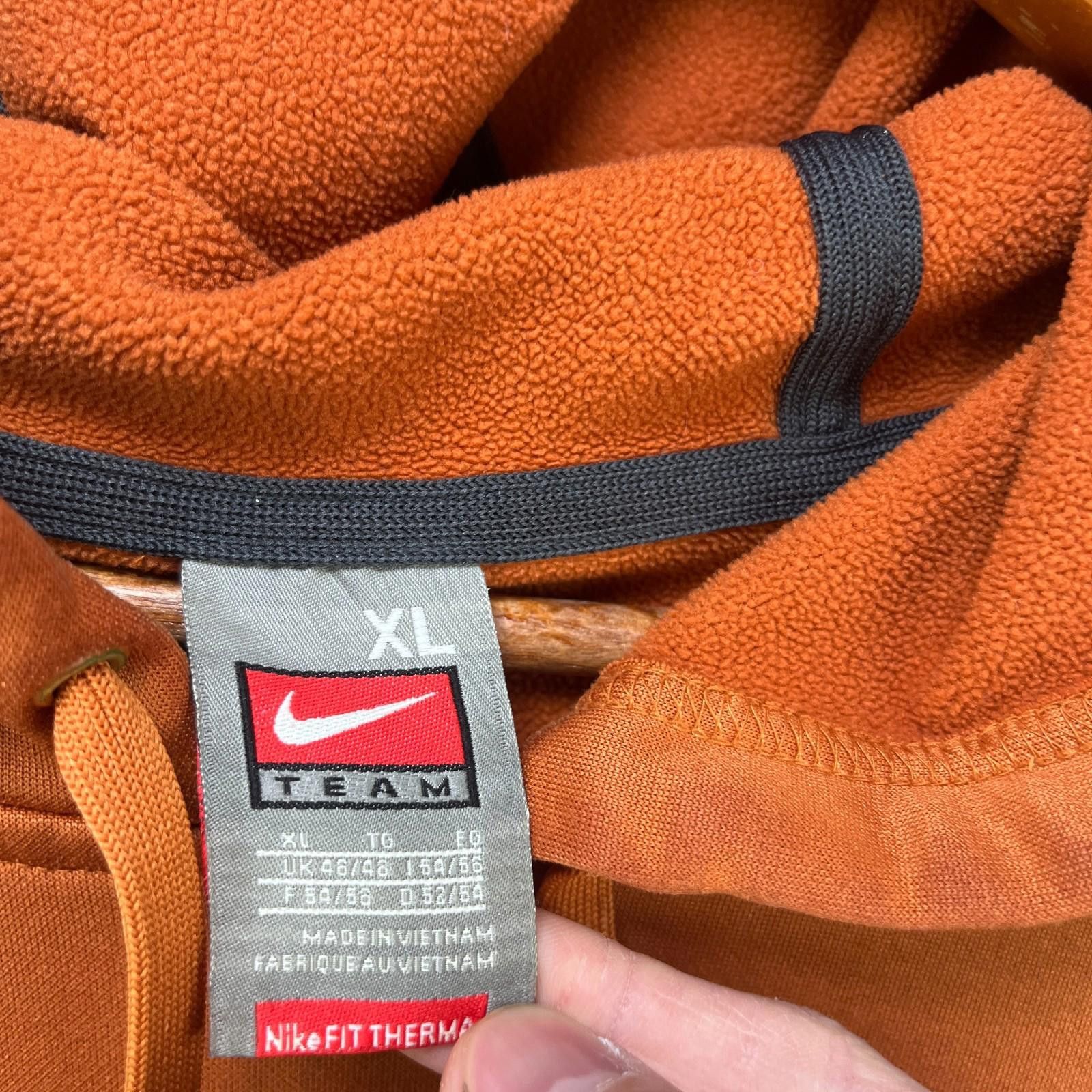 Nike Vintage Nike Team Texas Longhorns Therma-Fit Hoodie XL Size ONE SIZE - 3 Thumbnail