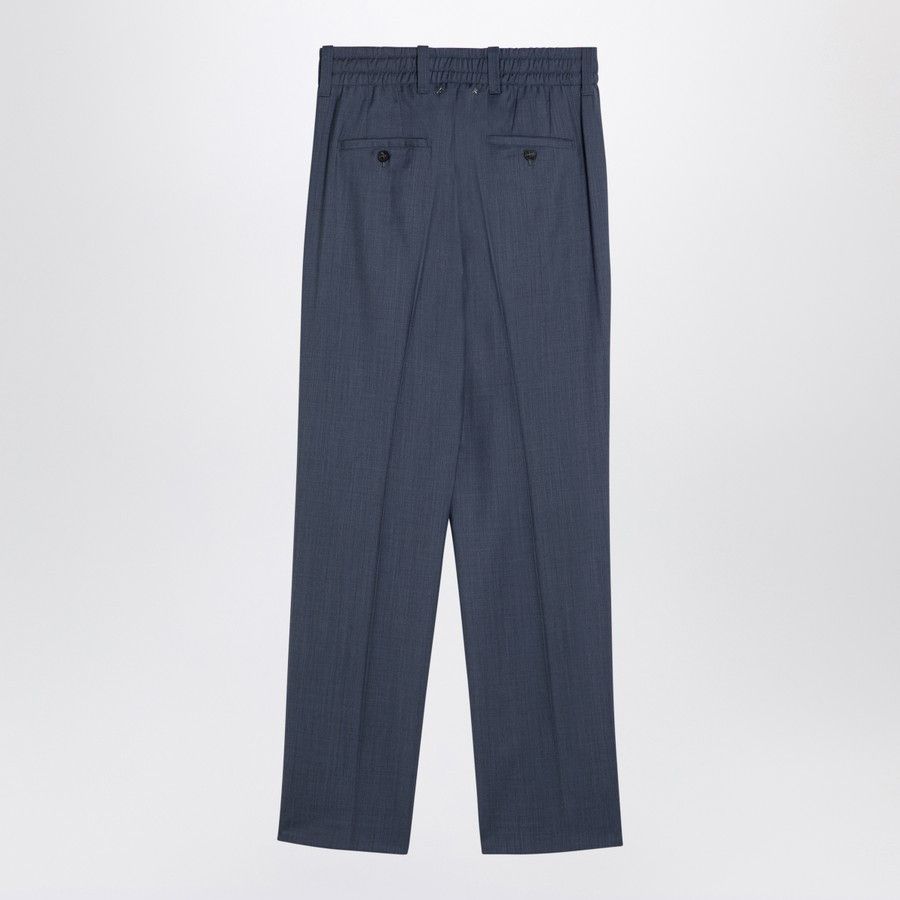 Golden Goose o1d2blof0824 Sugar-Paper Wool Trousers in Blue Size 27" / US 4 / IT 40 - 2 Thumbnail