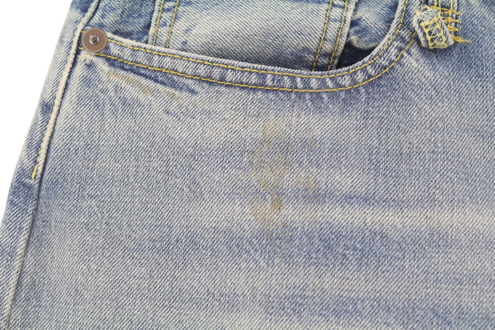 R13 D'ARCY LOOSE 29 Veiled Washed Faded Blue Logo 85446 Size US 29 - 11 Thumbnail
