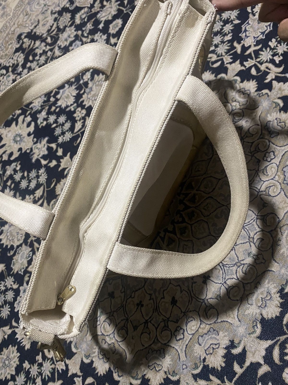 L.L. Bean × Vintage Vtg L.L. Bean 2 Way Tote Sling Medium Hard Canvas Bag Size ONE SIZE - 4 Thumbnail