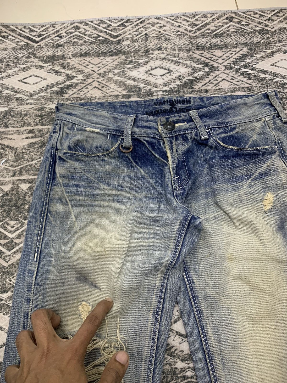 Murder License 90s VANQUISH x MURDER LICENSE FLARE MUDMAX PANT Size US 30 / EU 46 - 6 Thumbnail