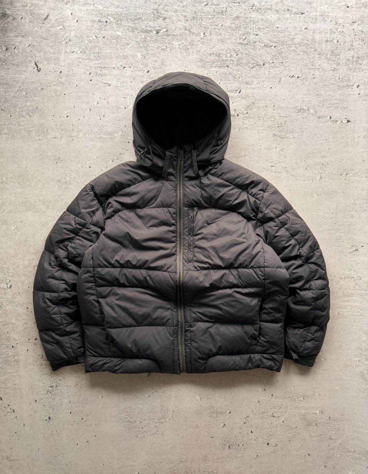 Nike × Nike ACG NIKE PUFFER DOWN BASIC LOGO OVERSIZE NYLON JACKET Size US XL / EU 56 / 4 - 1 Thumbnail