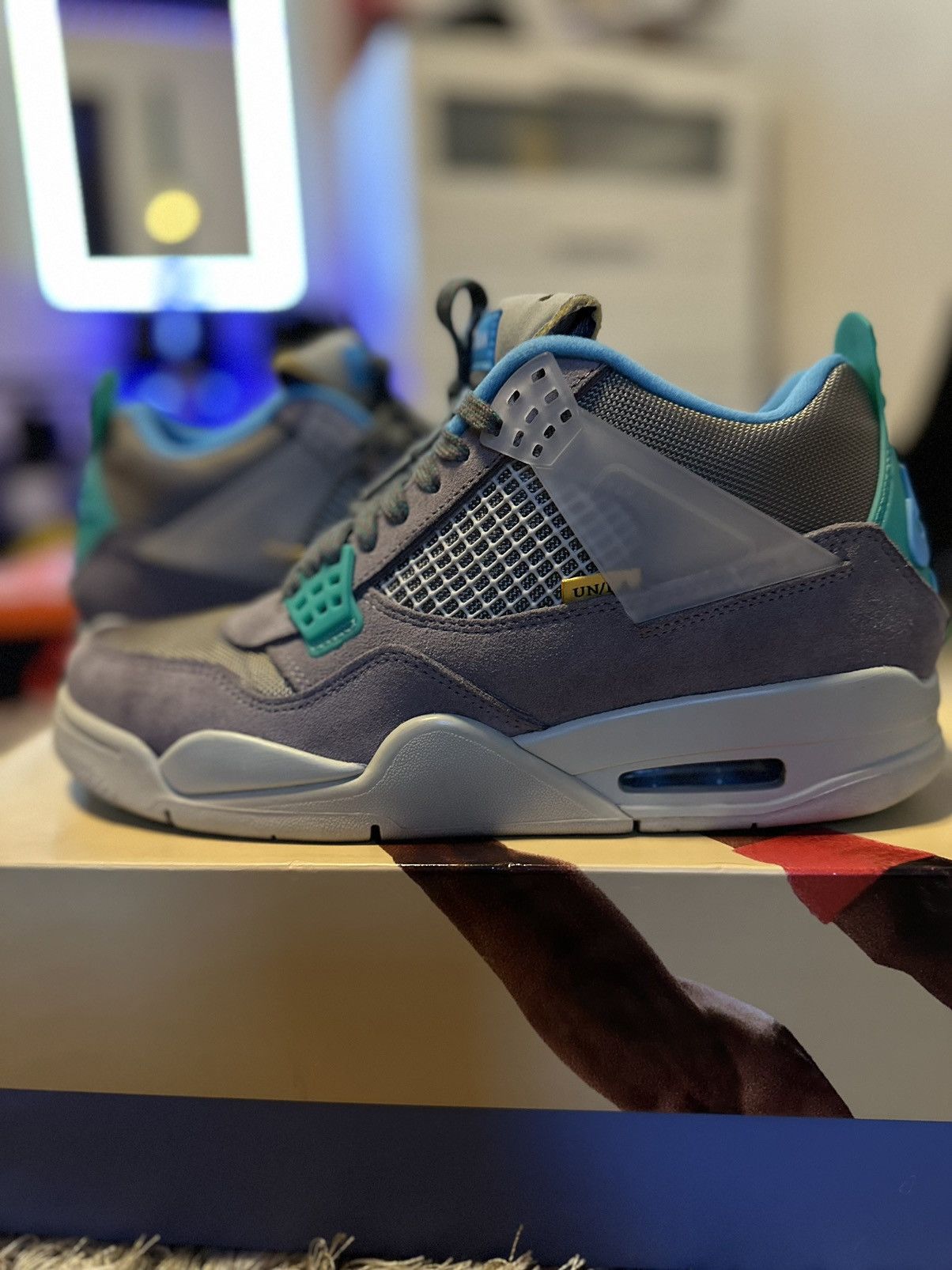 Jordan Brand × Nike AIR JORDAN 4 RETRO SP “TAUPE HAZE” UNION LA Size US 9.5 / EU 42-43 - 1 Thumbnail