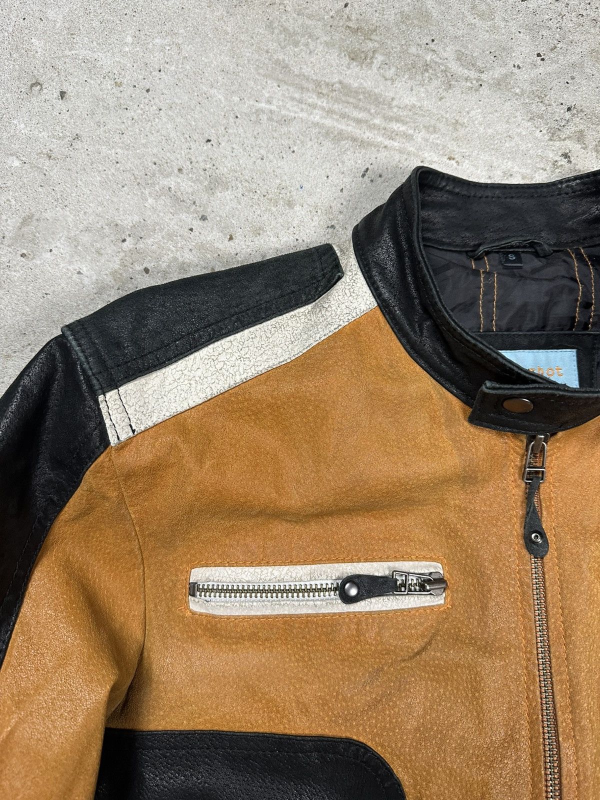 Japanese Brand Vintage Y2K Genuine Leather Suede Moto Biker Racing Jacket Size US S / EU 44-46 / 1 - 8 Thumbnail