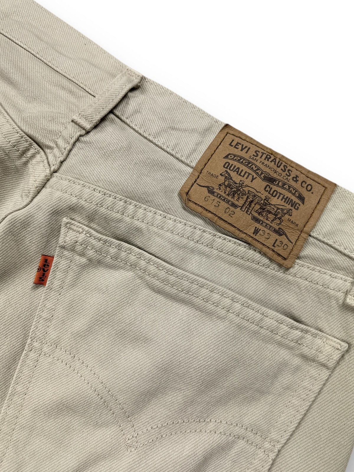 Levi's Vintage 90’s Levi’s 615 Orange Tab Men’s Pants Size W33 L30 Size US 33 - 3 Thumbnail