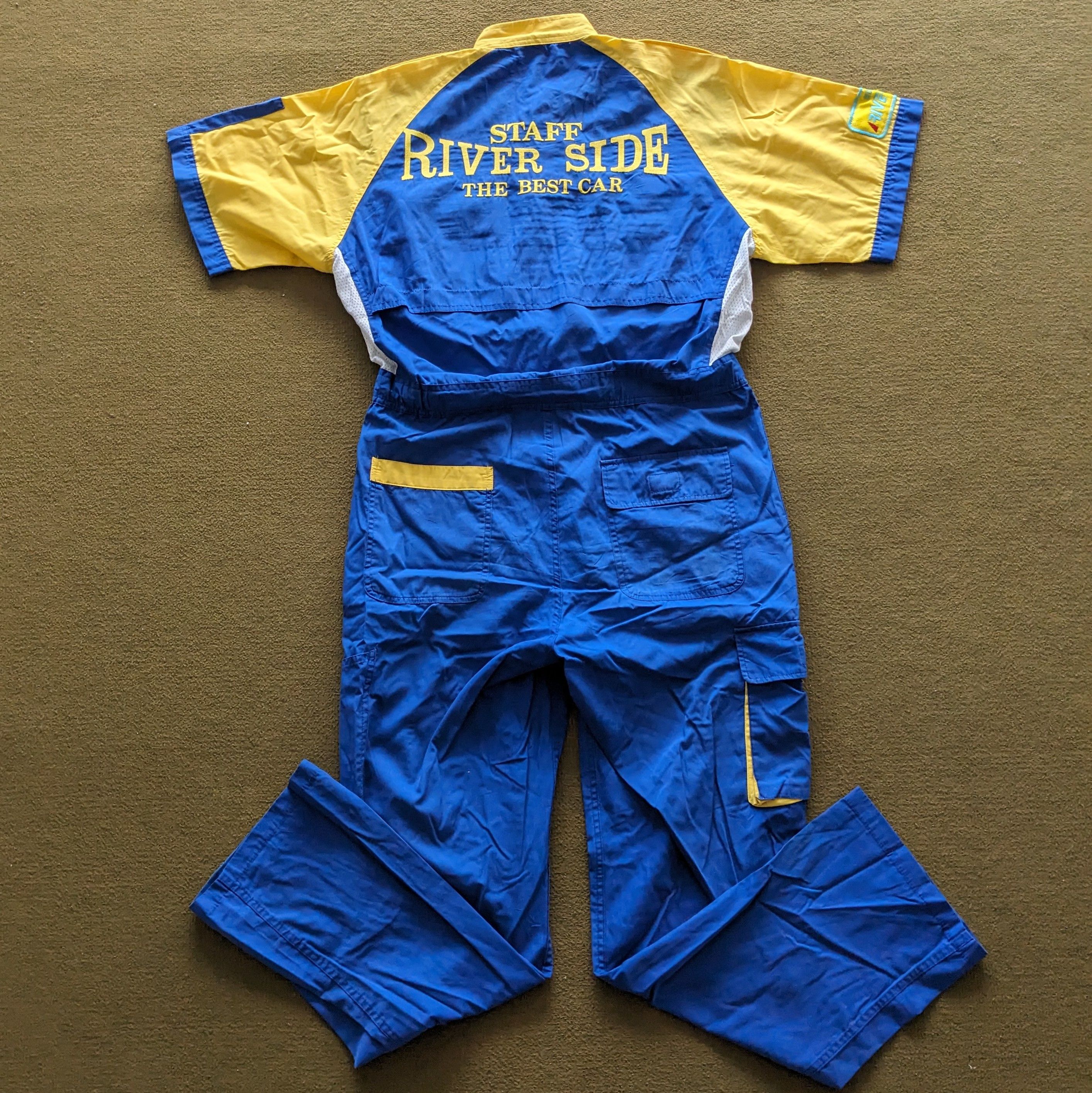 Vintage Vintage STAFF River Side Coverall Workwear Jacket Size US M / EU 48-50 / 2 - 1 Thumbnail