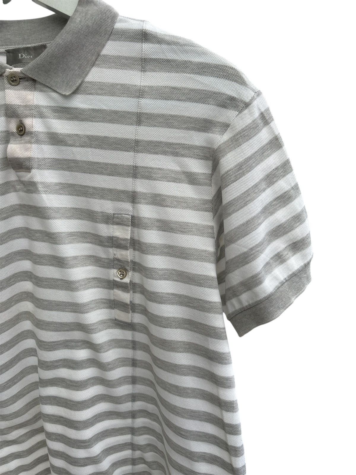 Dior SS2007 Hedi Slimane era Bee Polo Shirt Size US XL / EU 56 / 4 - 2 Thumbnail