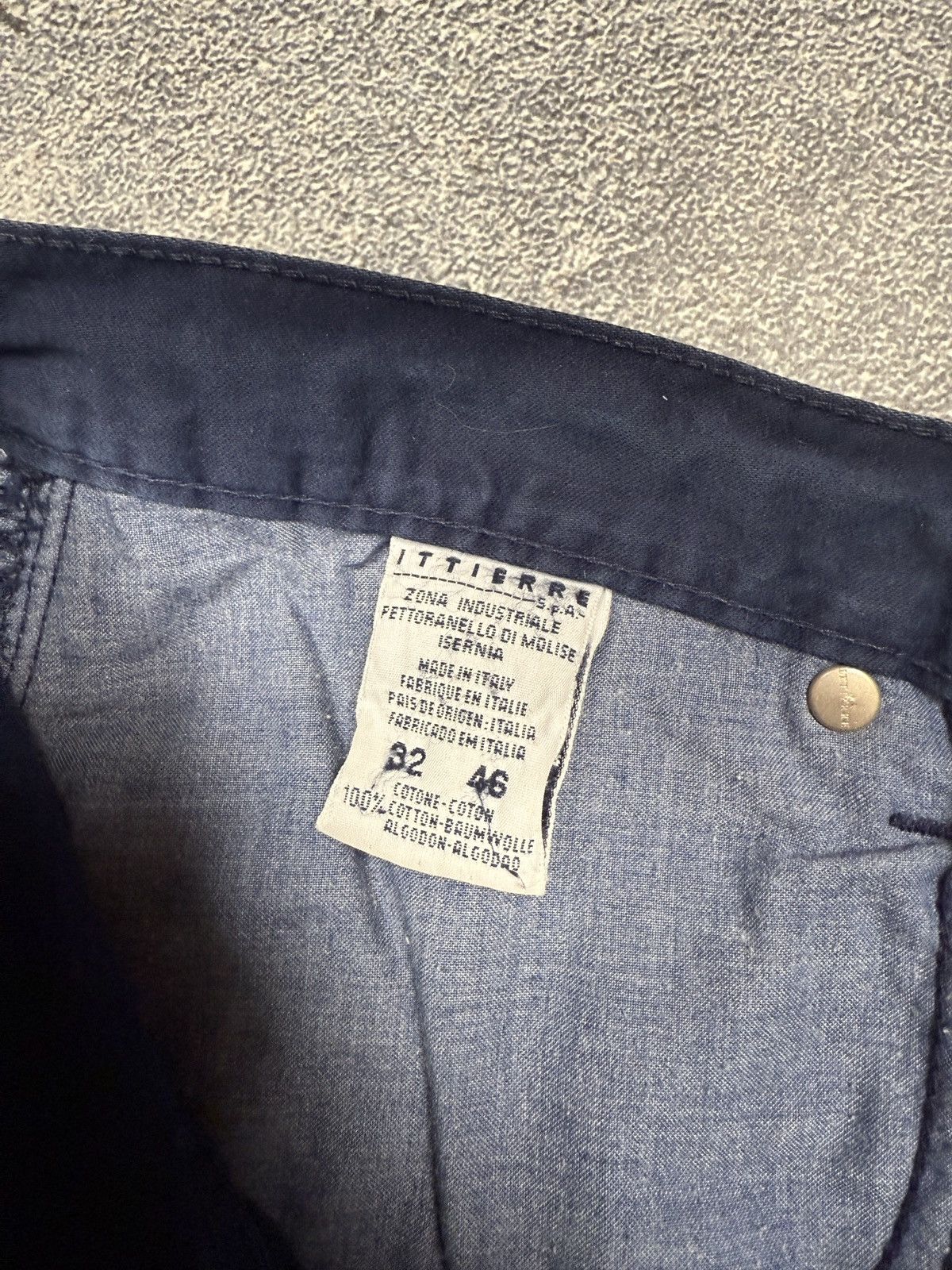 Jean × Versace Jeans Couture × Vintage Classic Dark Blue Versace Jeans Couture Pants 32 Size Size US 32 / EU 48 - 12 Thumbnail