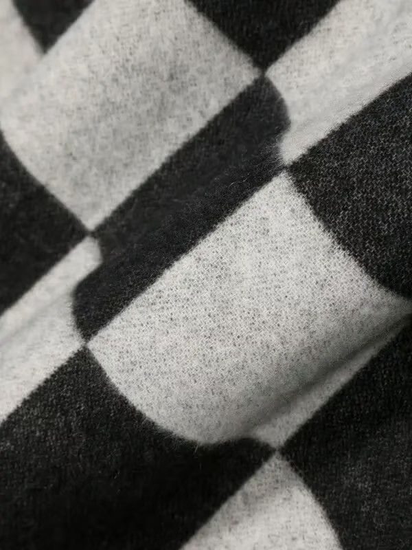 Amiri o1y0525 Size : OS / Scarf in Black/Grey Size ONE SIZE - 3 Thumbnail